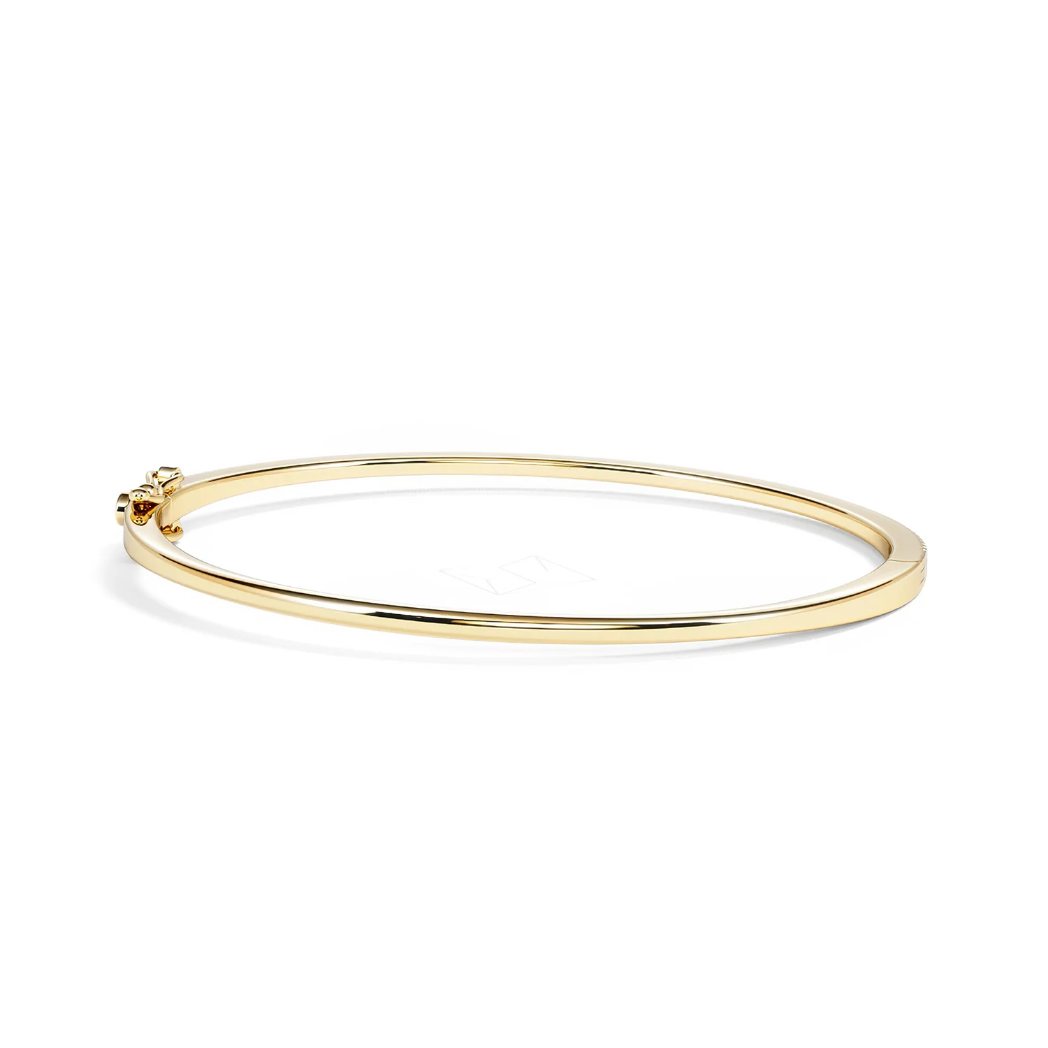0.50ct Lab Diamond Half Pavé Bangle Bracelet in 18K Gold Vermeil - Image 46