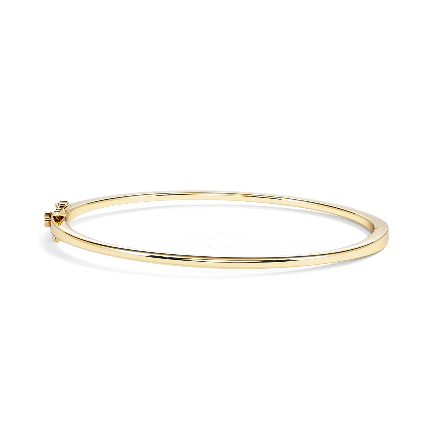 0.50ct Lab Diamond Half Pavé Bangle Bracelet in 18K Gold Vermeil - Image 48