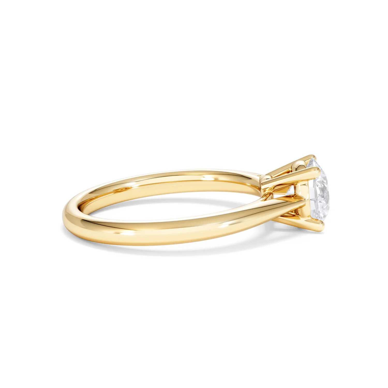 1 Carat Diamond Engagement Ring Elysia Lab FVS1 IGI Certified 18K Gold - Image 28