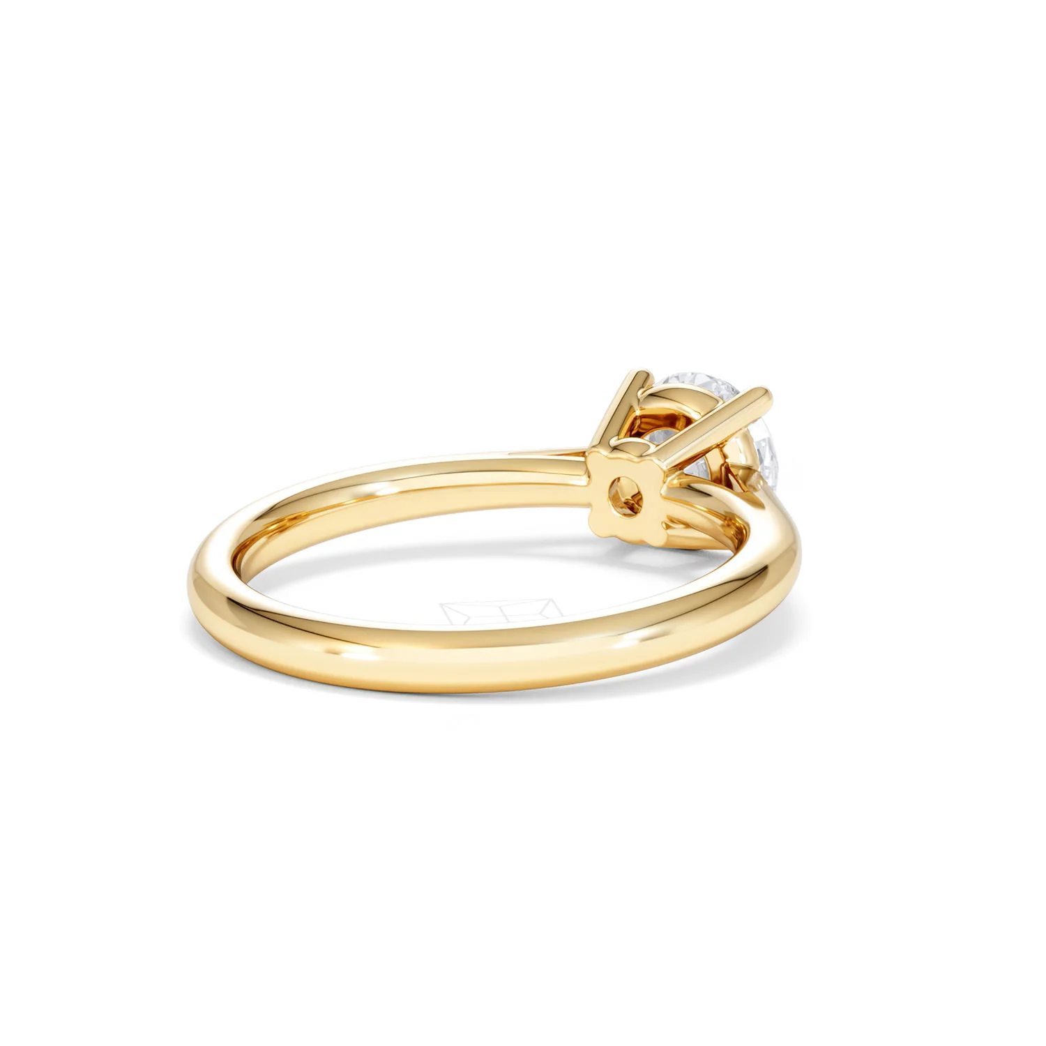 1 Carat Diamond Engagement Ring Elysia Lab FVS1 IGI Certified 18K Gold - Image 40