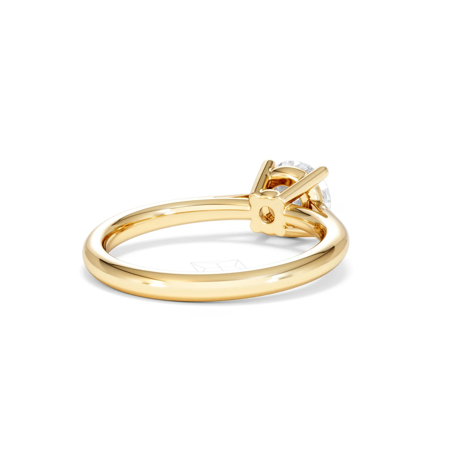1 Carat Diamond Engagement Ring Elysia Lab FVS1 IGI Certified 18K Gold - Image 41