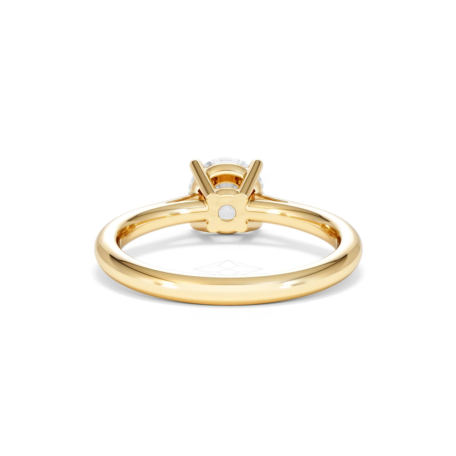 1 Carat Diamond Engagement Ring Elysia Lab FVS1 IGI Certified 18K Gold - Image 48