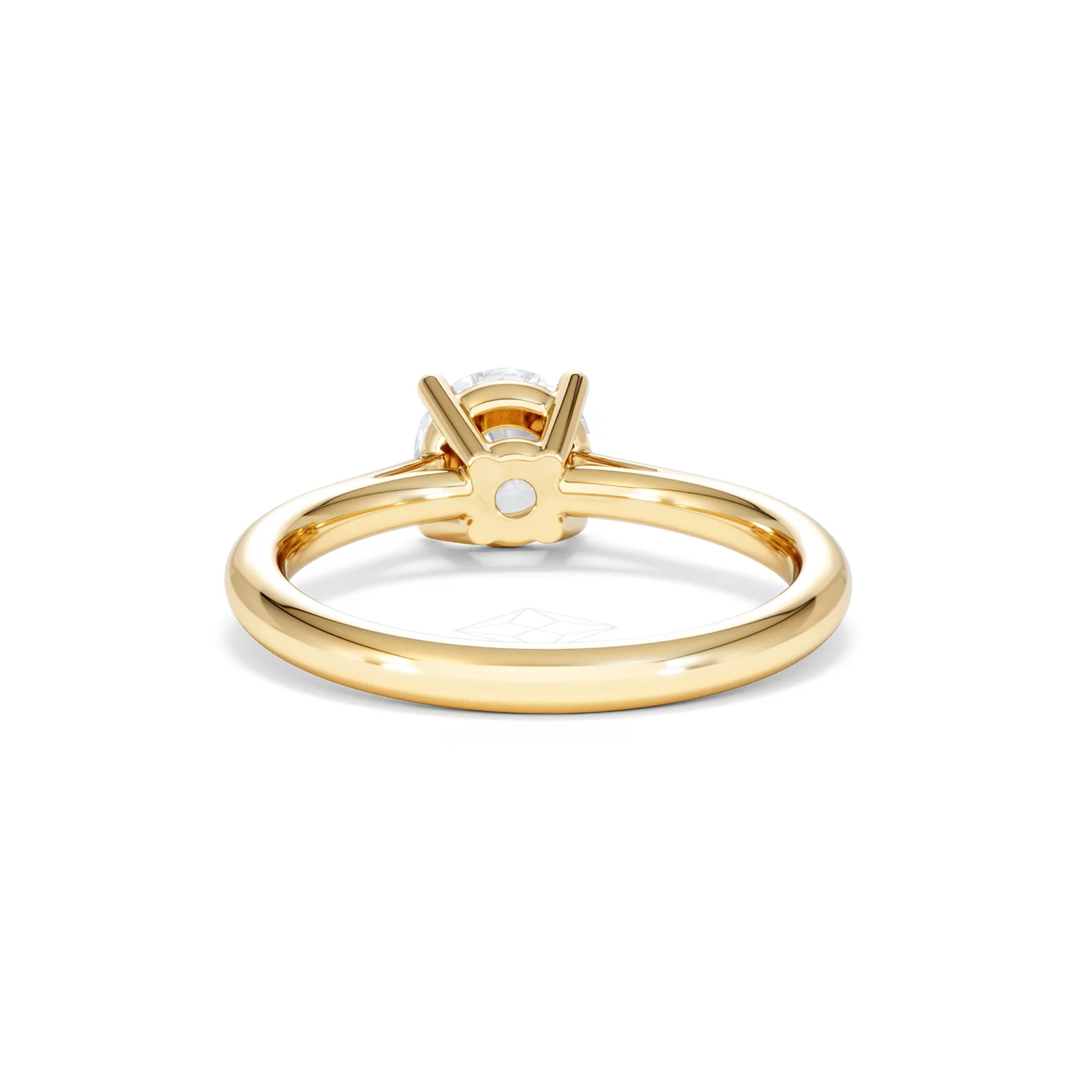 1 Carat Diamond Engagement Ring Elysia Lab FVS1 IGI Certified 18K Gold - Image 49