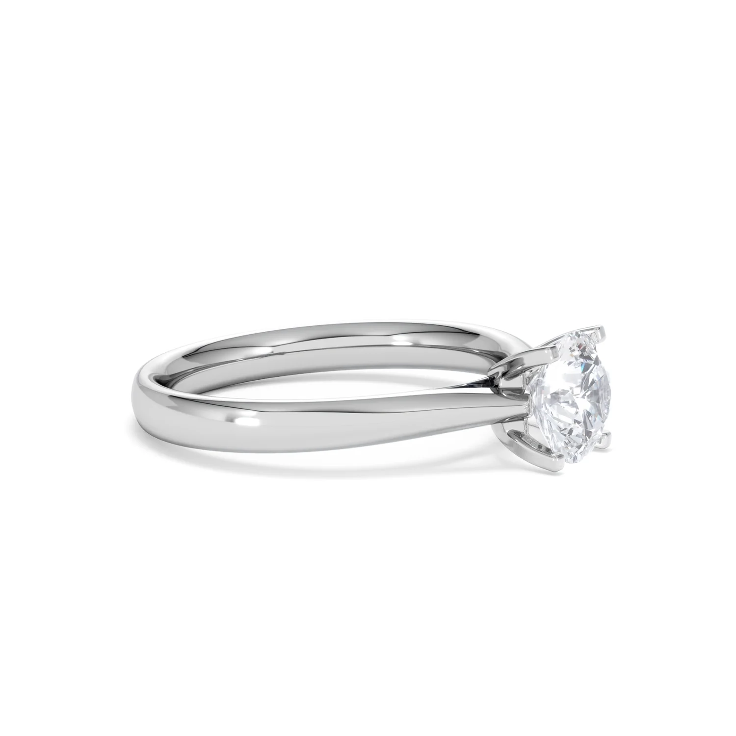 1 Carat Diamond Engagement Ring Grace Lab FVS1 18K White Gold - Image 21