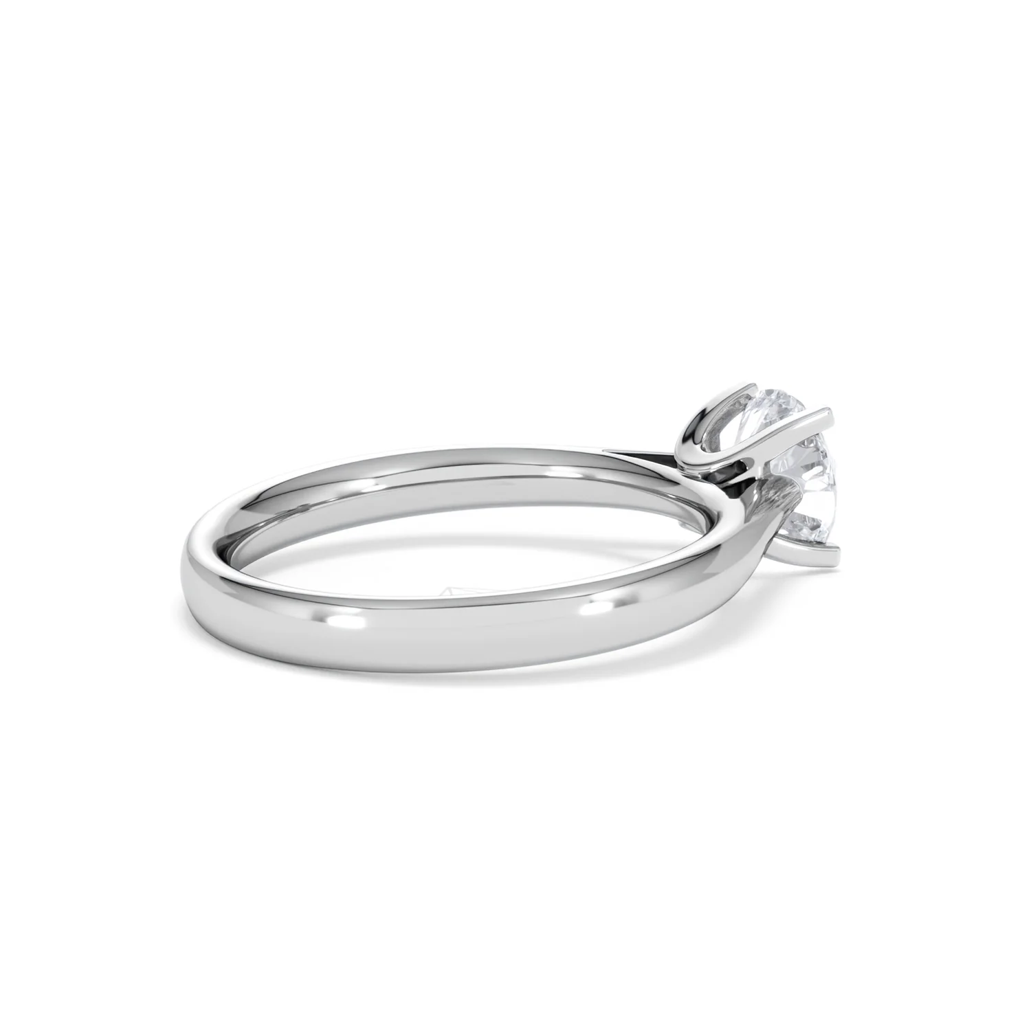 1 Carat Diamond Engagement Ring Grace Lab FVS1 18K White Gold - Image 35