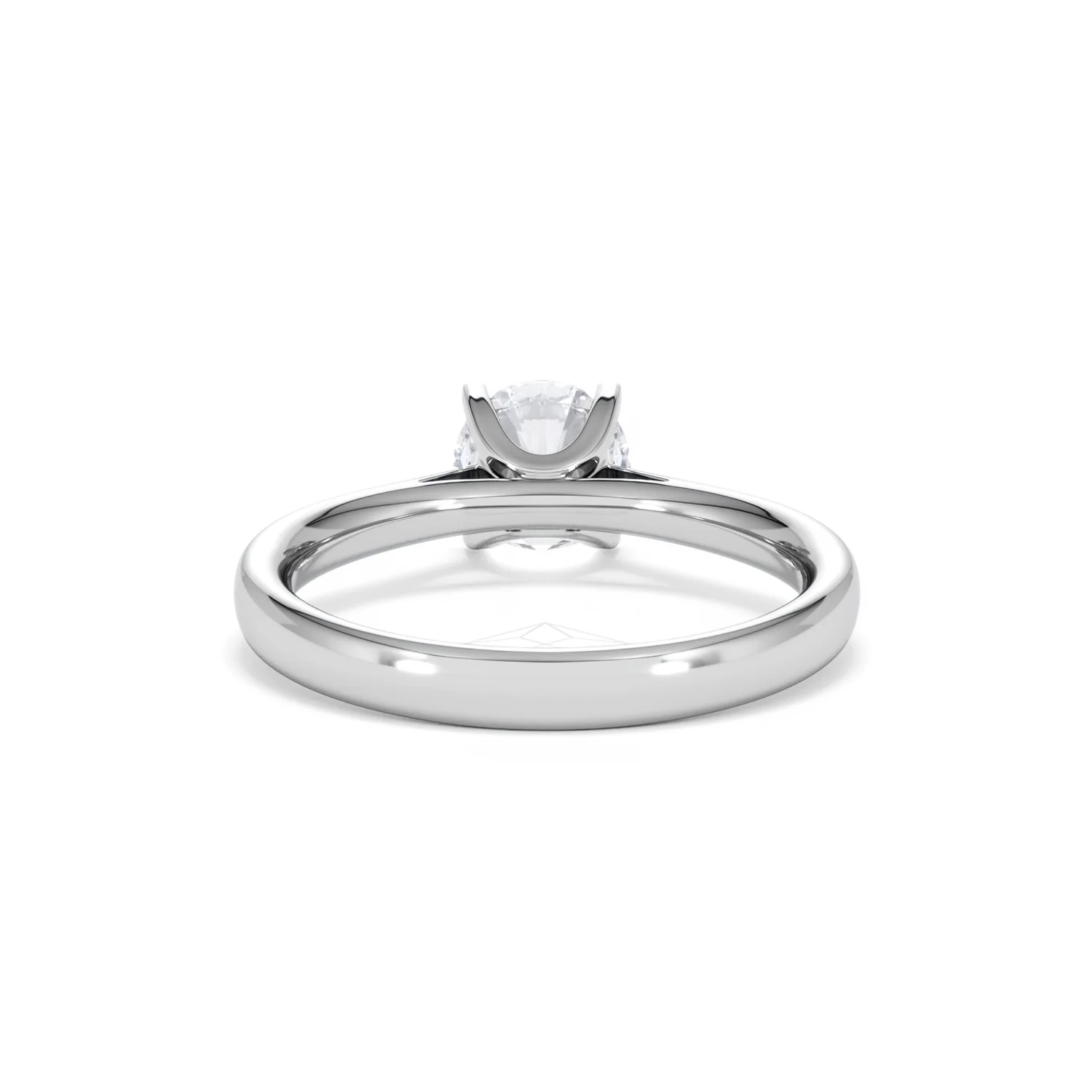 1 Carat Diamond Engagement Ring Grace Lab FVS1 18K White Gold - Image 48