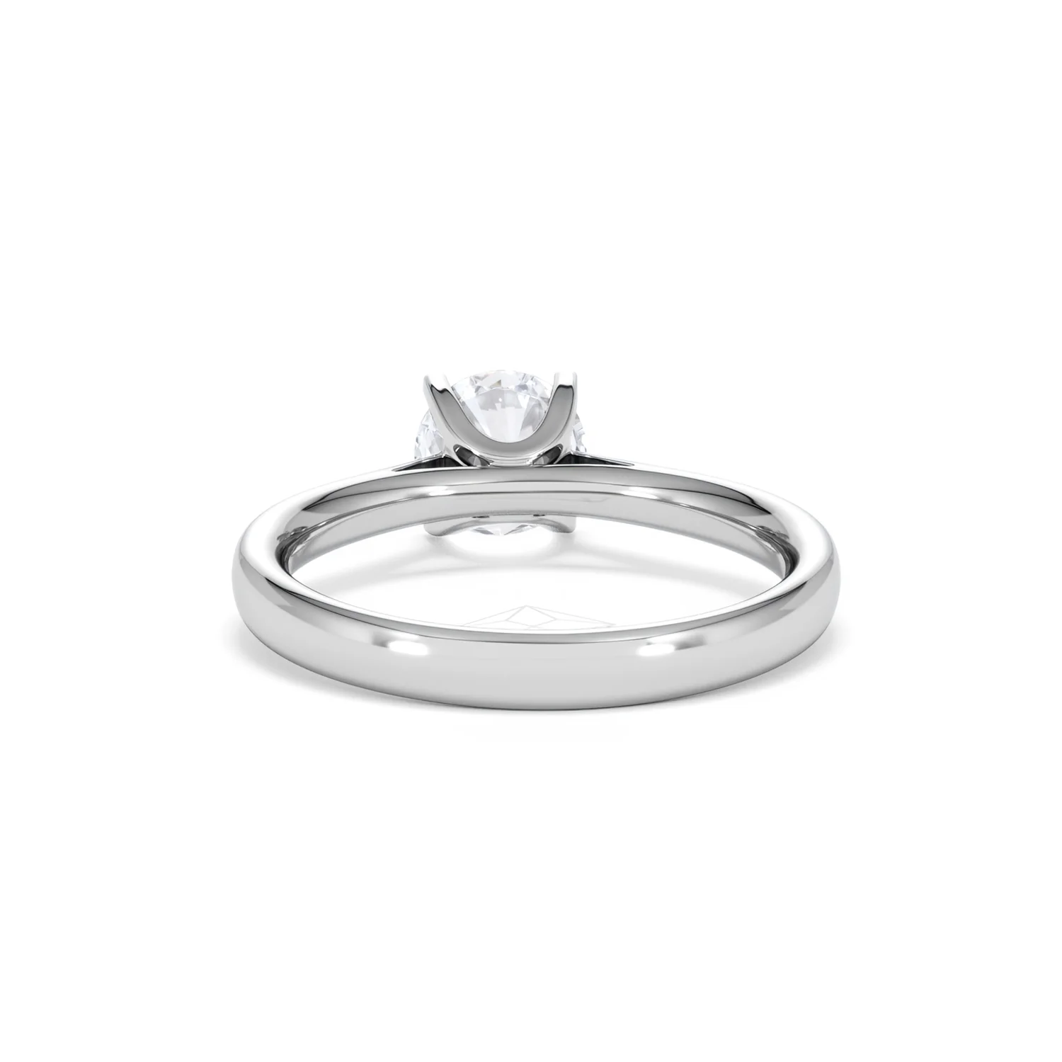 1 Carat Diamond Engagement Ring Grace Lab FVS1 18K White Gold - Image 49