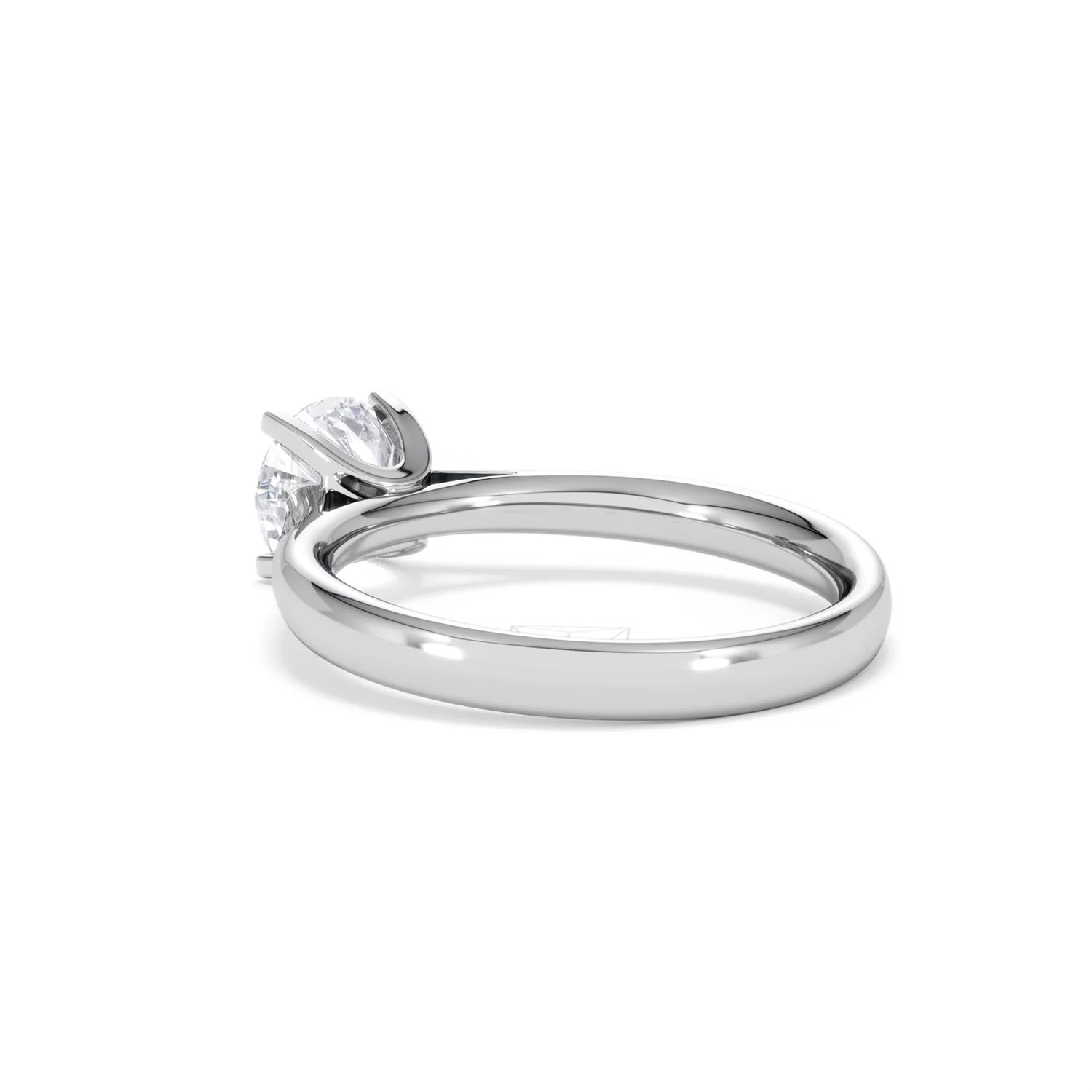 1 Carat Diamond Engagement Ring Grace Lab FVS1 18K White Gold - Image 57