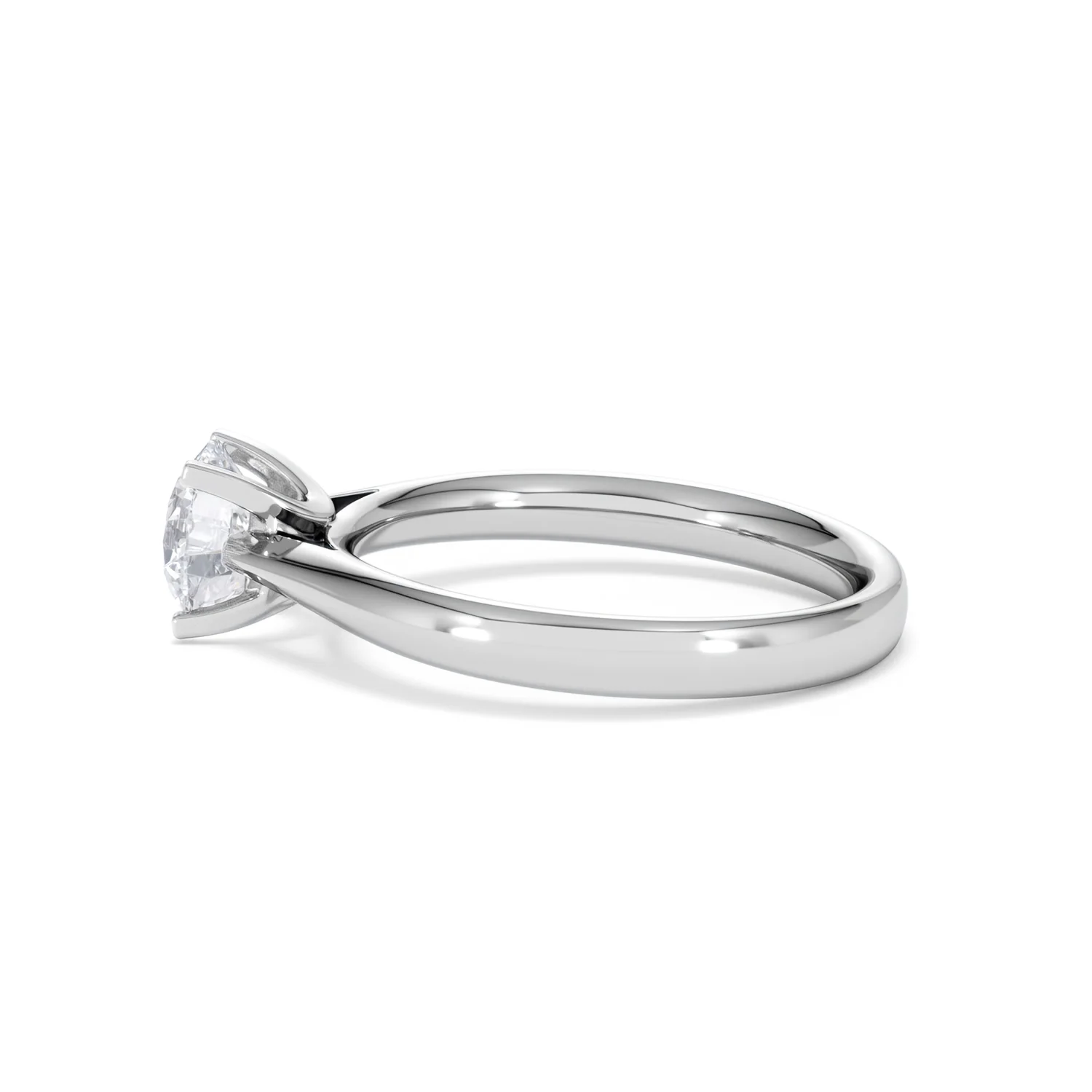 1 Carat Diamond Engagement Ring Grace Lab FVS1 18K White Gold - Image 66