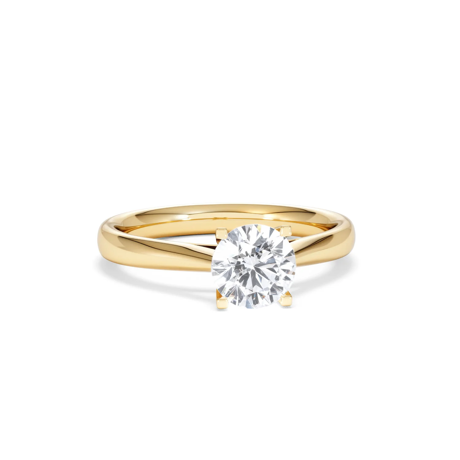 1 Carat Diamond Engagement Ring Grace Lab FVS1 IGI Certified 18K Gold - Image 10