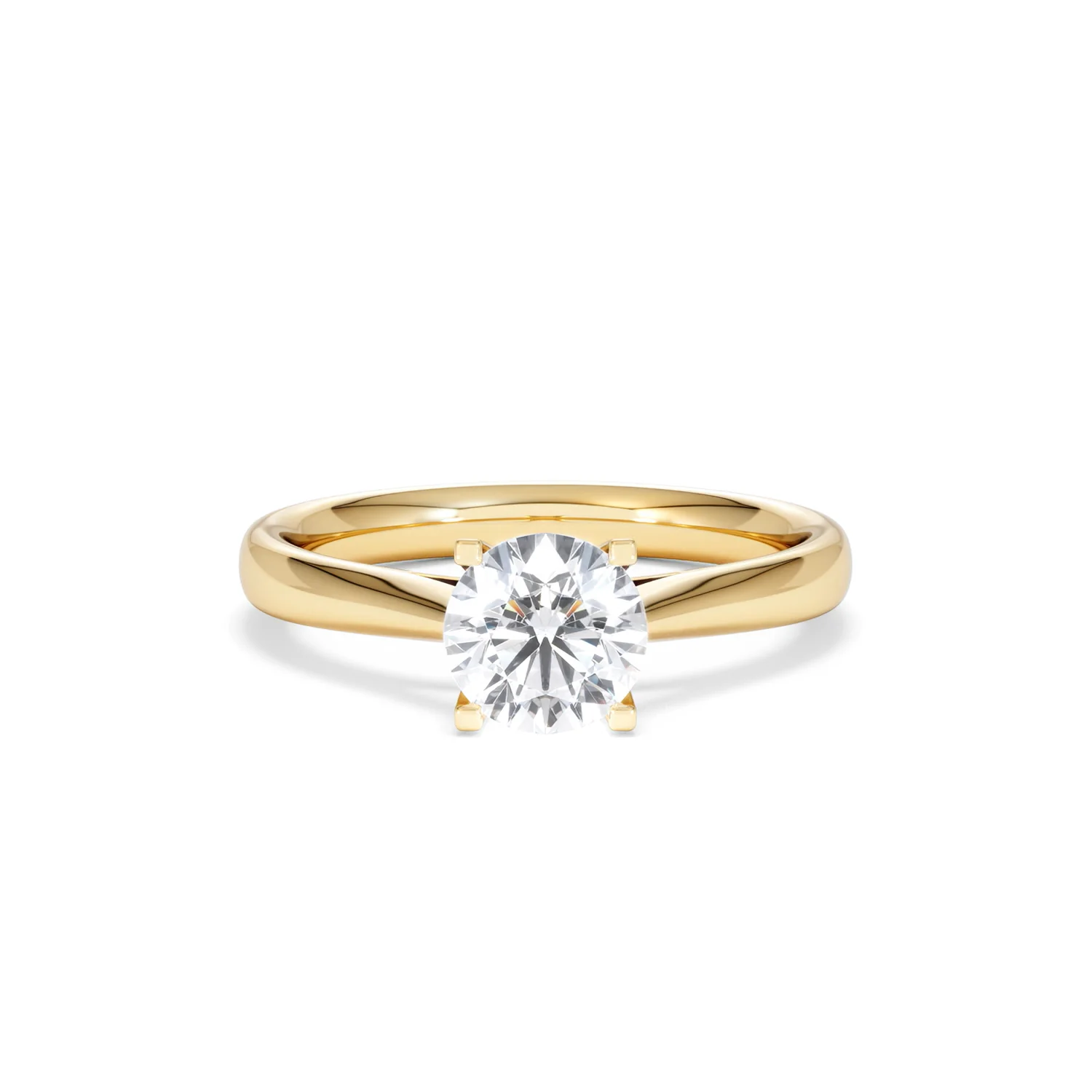 1 Carat Diamond Engagement Ring Grace Lab FVS1 IGI Certified 18K Gold - Image 8