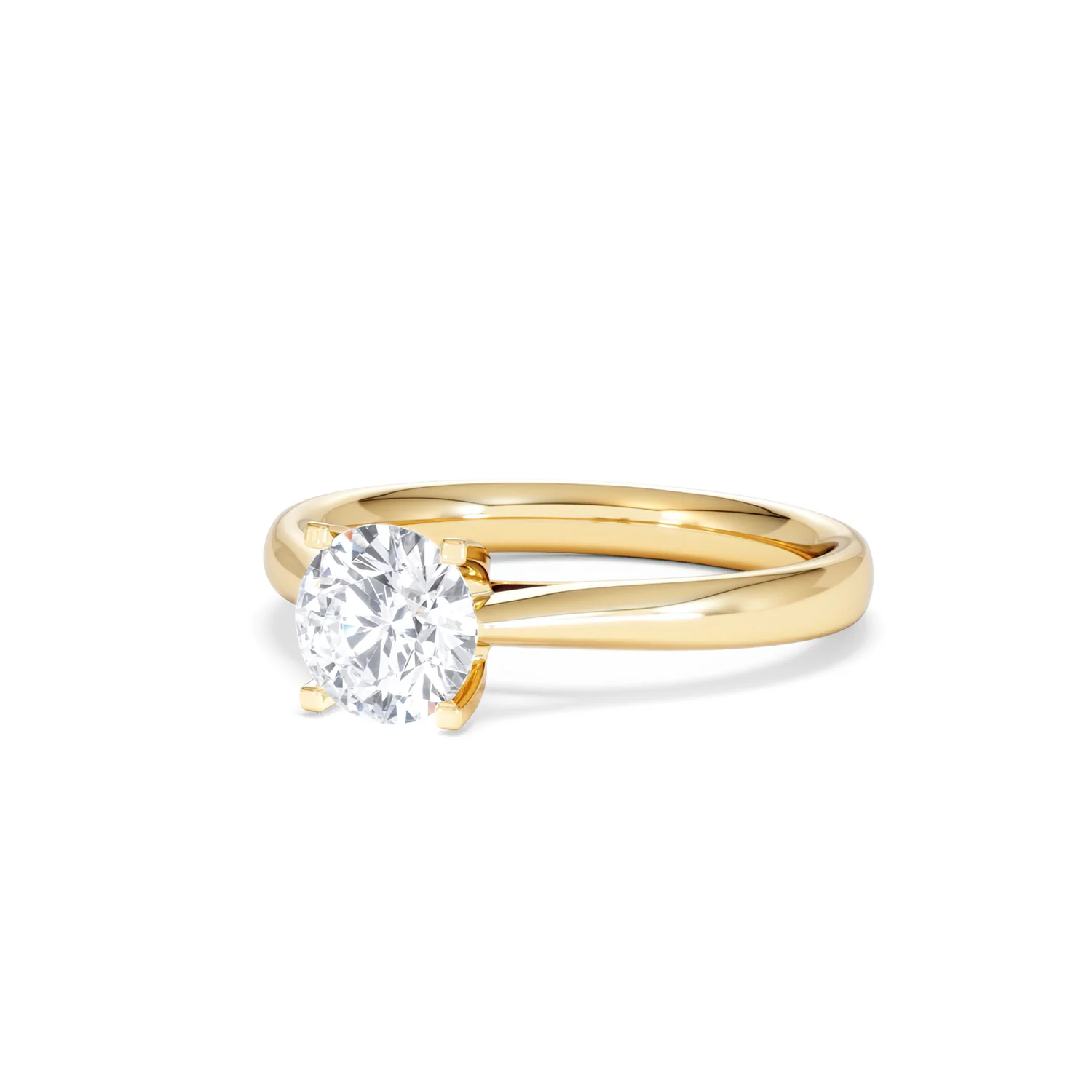 1 Carat Diamond Engagement Ring Grace Lab FVS1 IGI Certified 18K Gold - Image 82