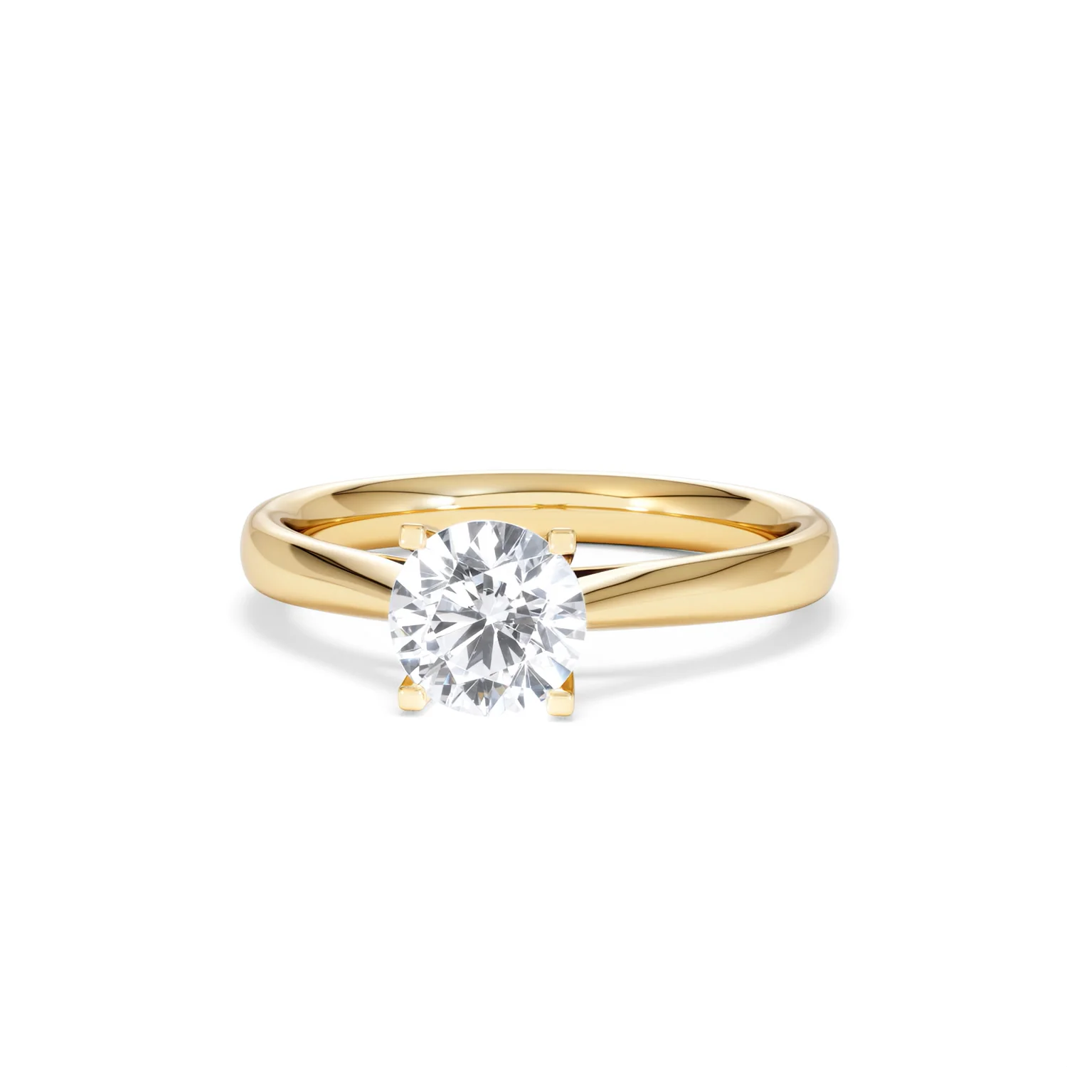 1 Carat Diamond Engagement Ring Grace Lab FVS1 IGI Certified 18K Gold - Image 86