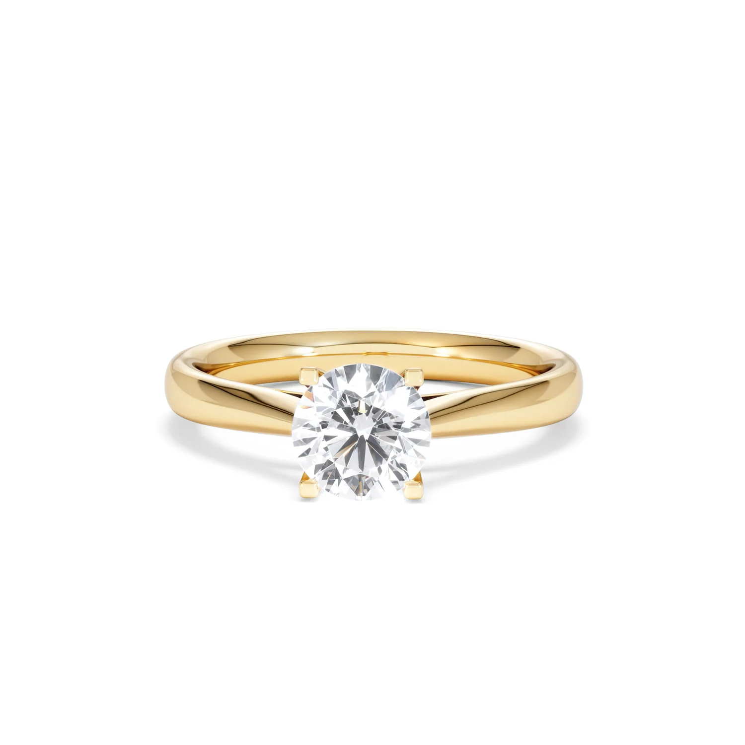 1 Carat Diamond Engagement Ring Grace Lab FVS1 IGI Certified 18K Gold - Image 87