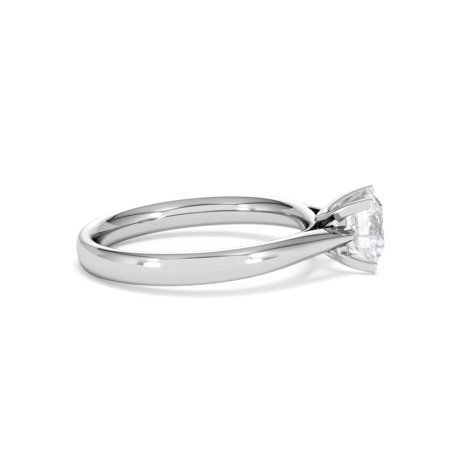 1 Carat Diamond Engagement Ring Grace Lab F/VS1 IGI Certified Platinum - Image 26