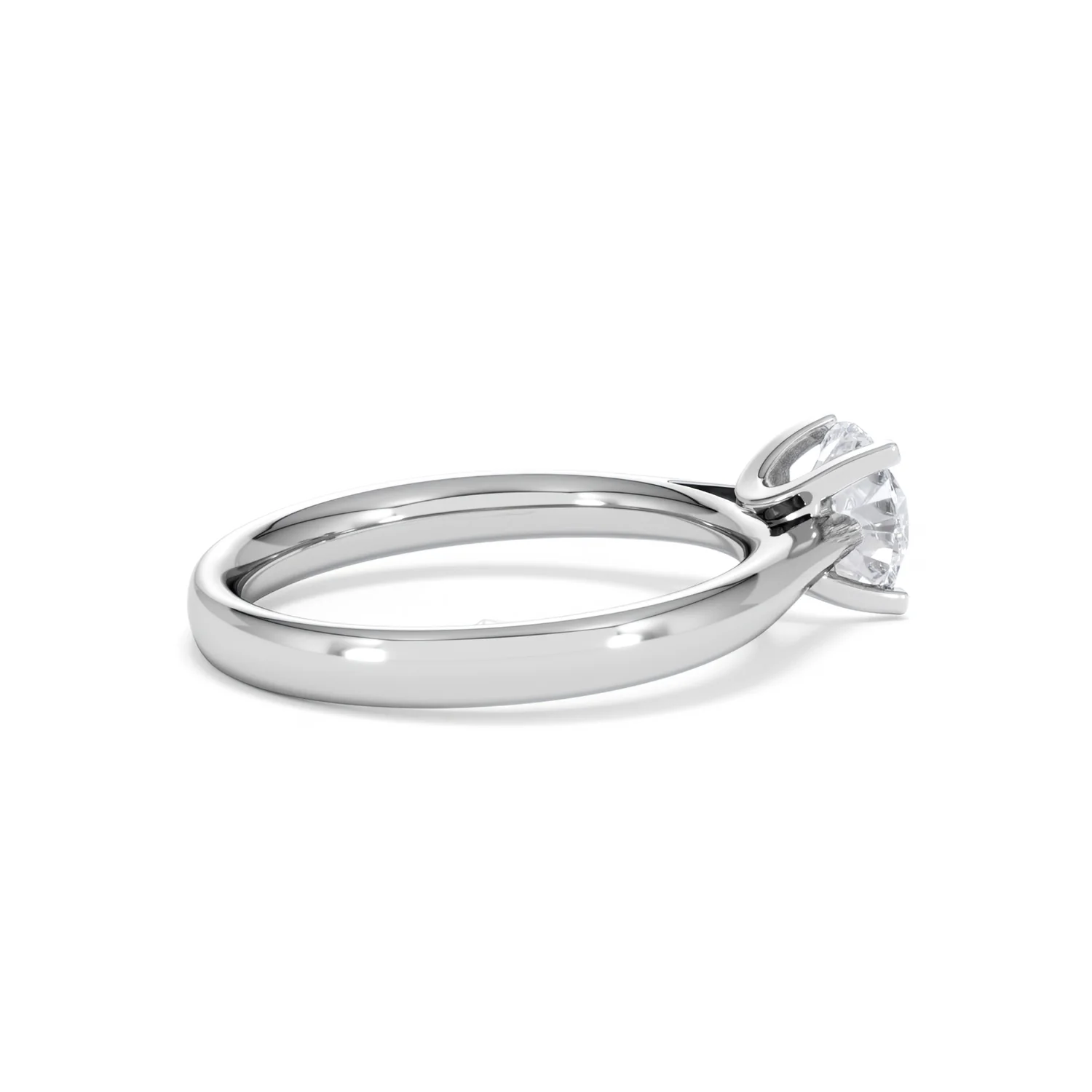 1 Carat Diamond Engagement Ring Grace Lab F/VS1 IGI Certified Platinum - Image 32