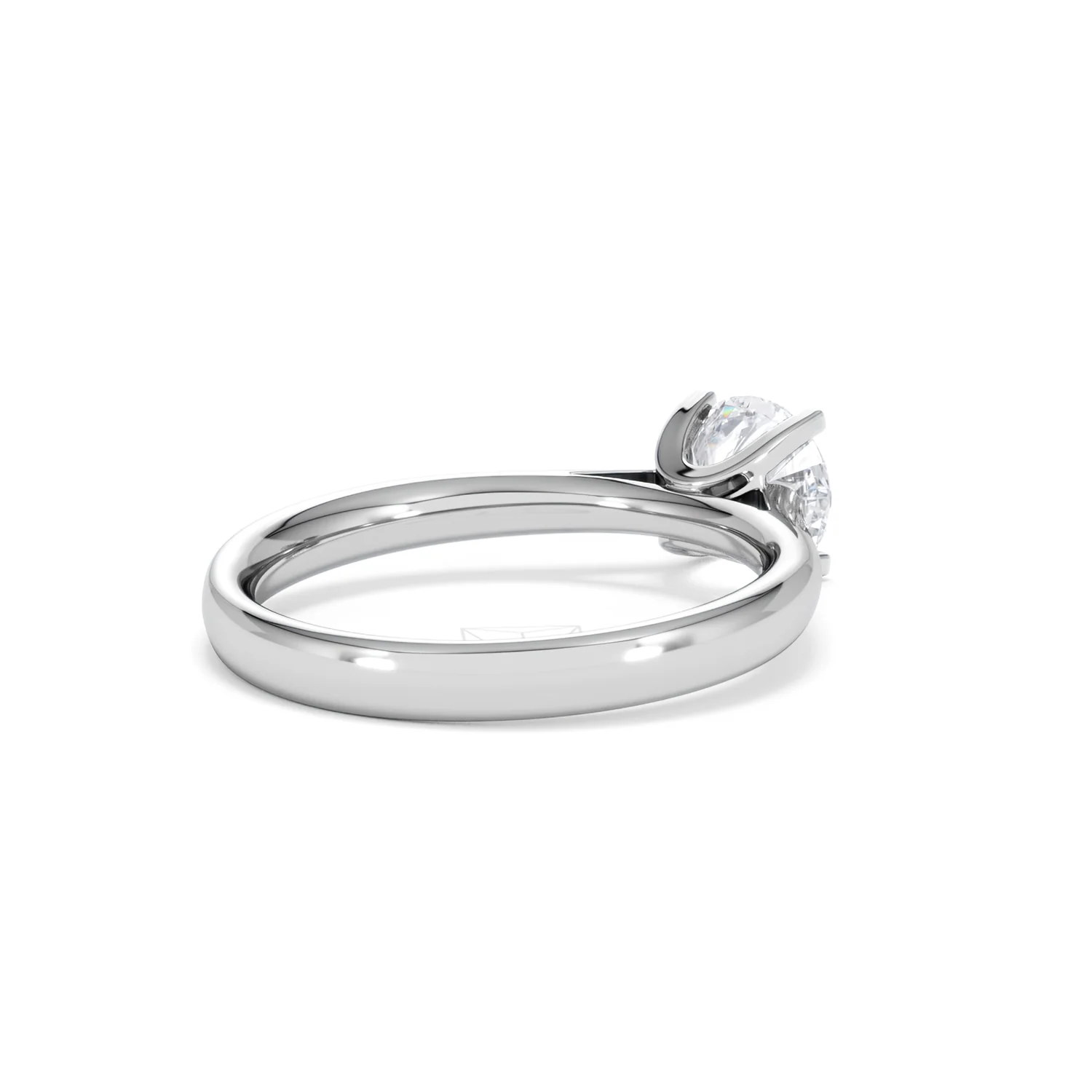1 Carat Diamond Engagement Ring Grace Lab F/VS1 IGI Certified Platinum - Image 38