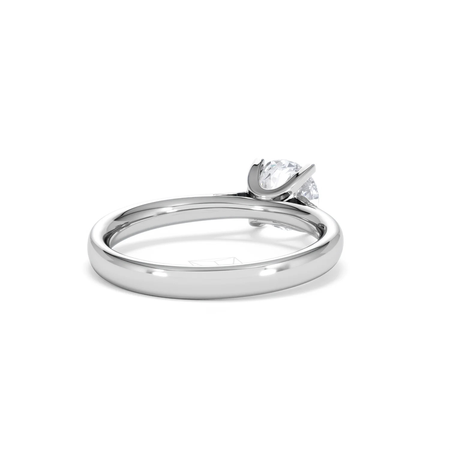 1 Carat Diamond Engagement Ring Grace Lab F/VS1 IGI Certified Platinum - Image 41