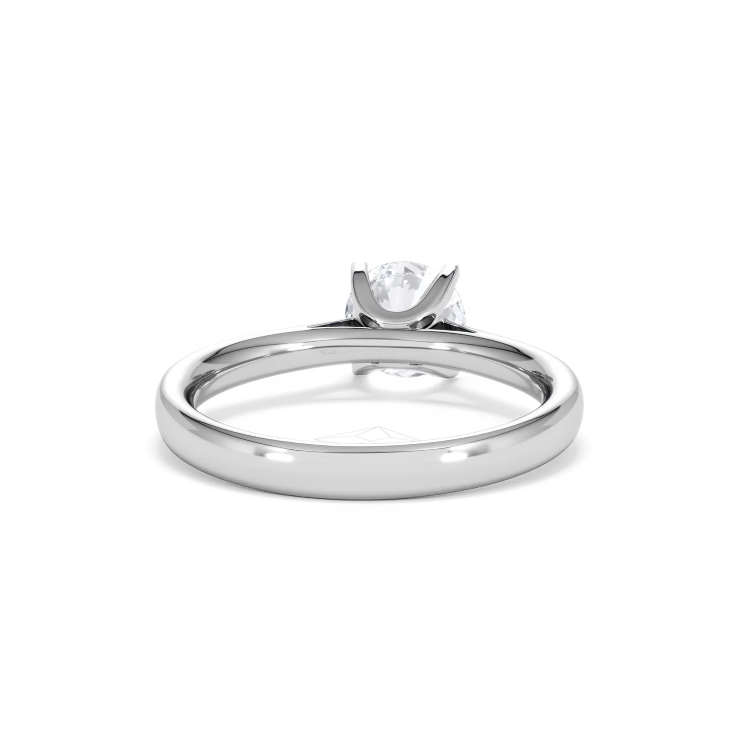 1 Carat Diamond Engagement Ring Grace Lab F/VS1 IGI Certified Platinum - Image 45