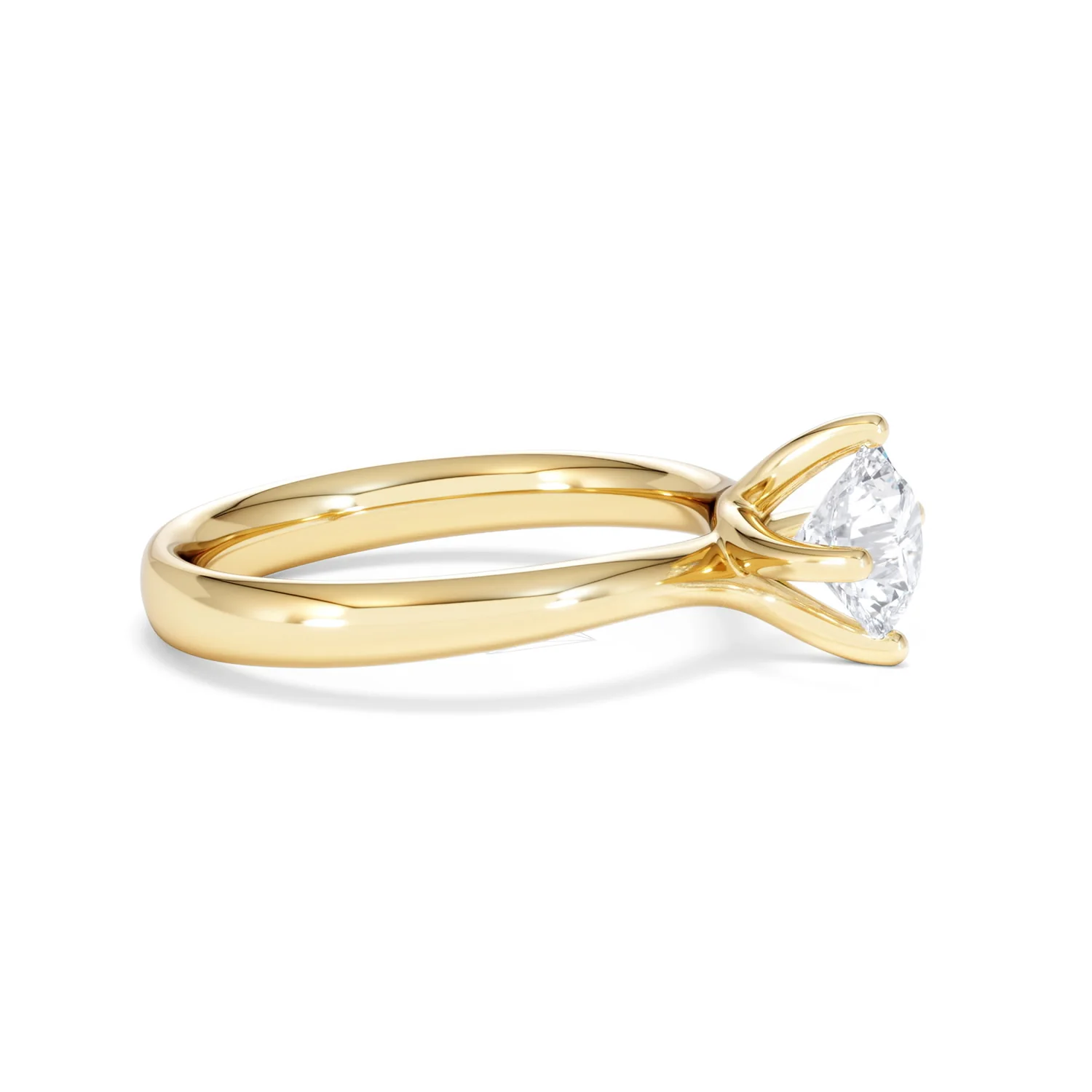 1 Carat Diamond Engagement Ring Lily Lab F/VS1 18K Gold IGI Certified - Image 24