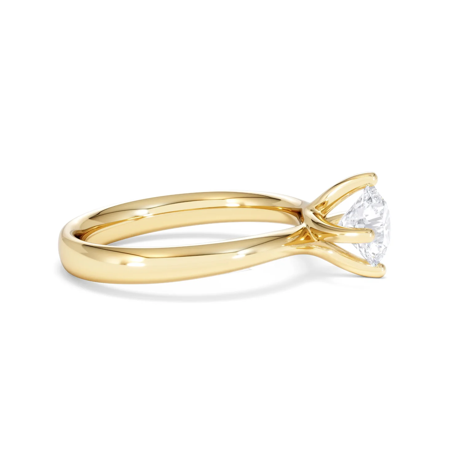 1 Carat Diamond Engagement Ring Lily Lab F/VS1 18K Gold IGI Certified - Image 25