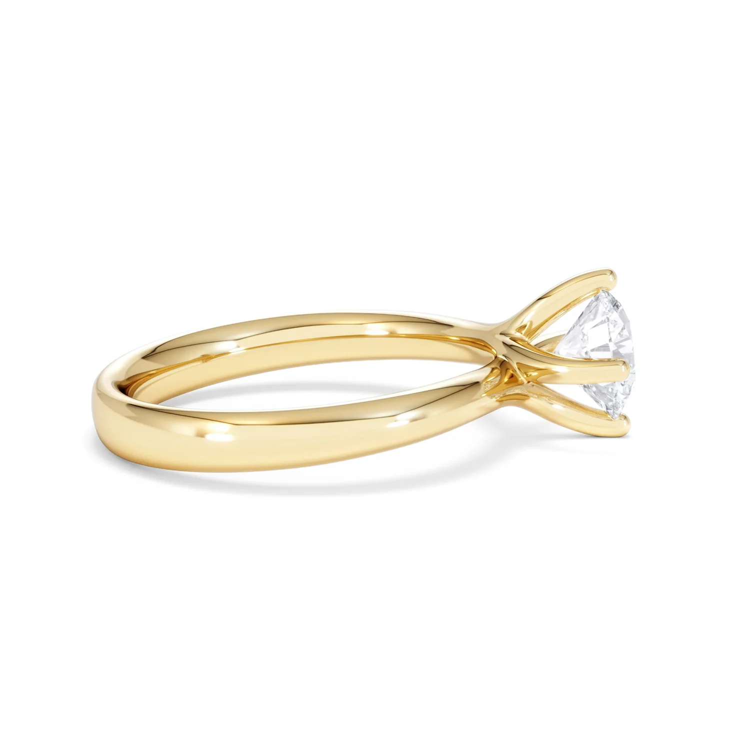 1 Carat Diamond Engagement Ring Lily Lab F/VS1 18K Gold IGI Certified - Image 28
