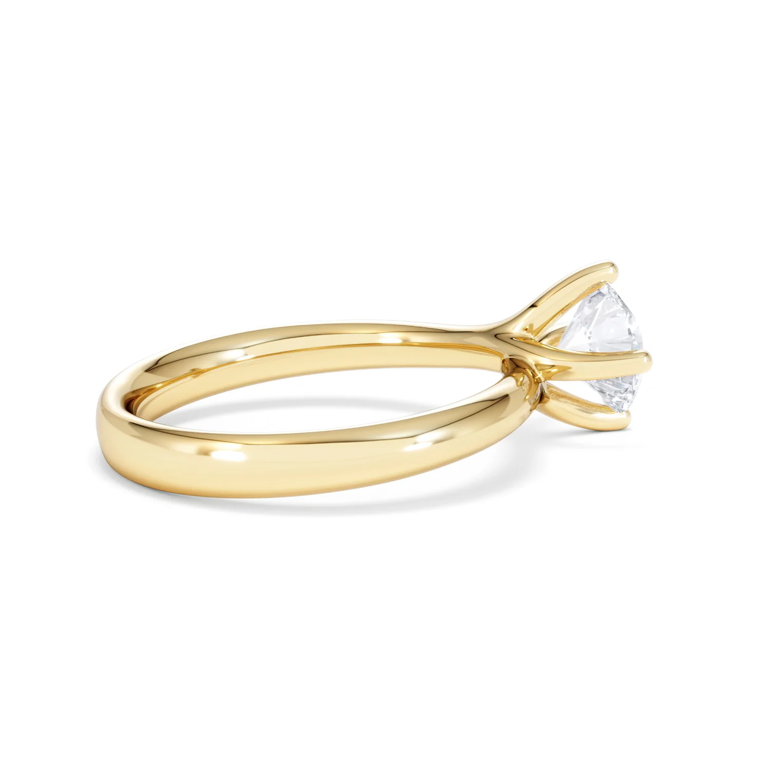 1 Carat Diamond Engagement Ring Lily Lab F/VS1 18K Gold IGI Certified - Image 32