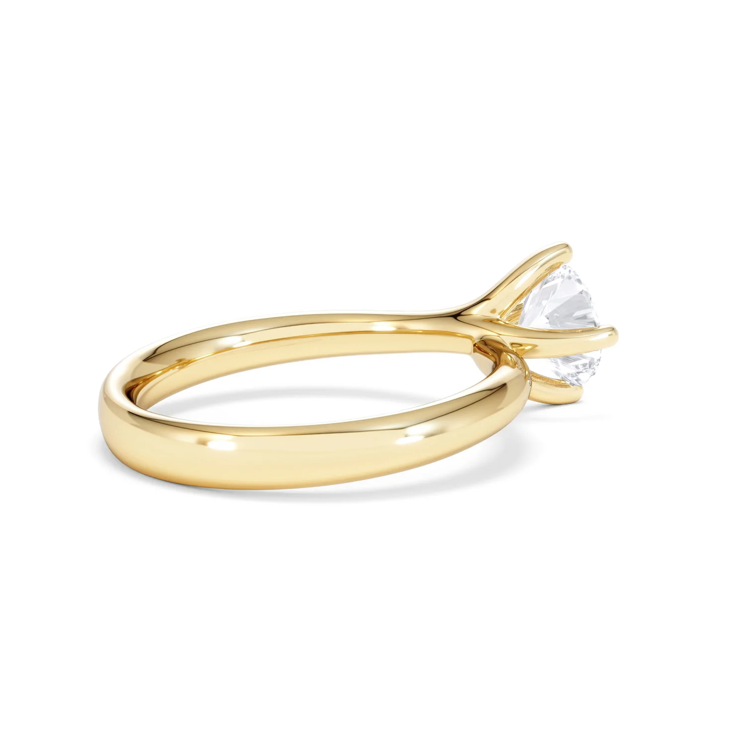 1 Carat Diamond Engagement Ring Lily Lab F/VS1 18K Gold IGI Certified - Image 35