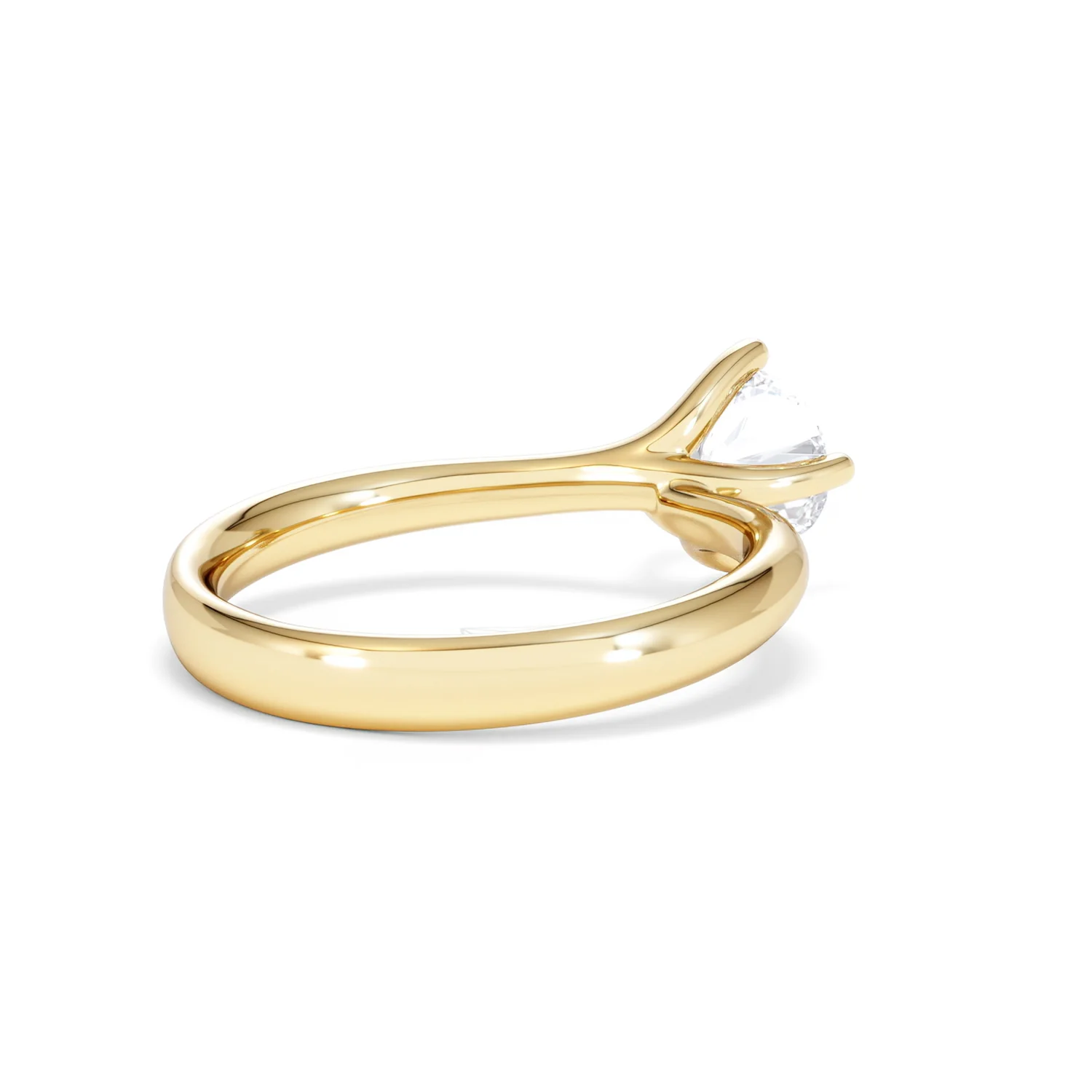 1 Carat Diamond Engagement Ring Lily Lab F/VS1 18K Gold IGI Certified - Image 39