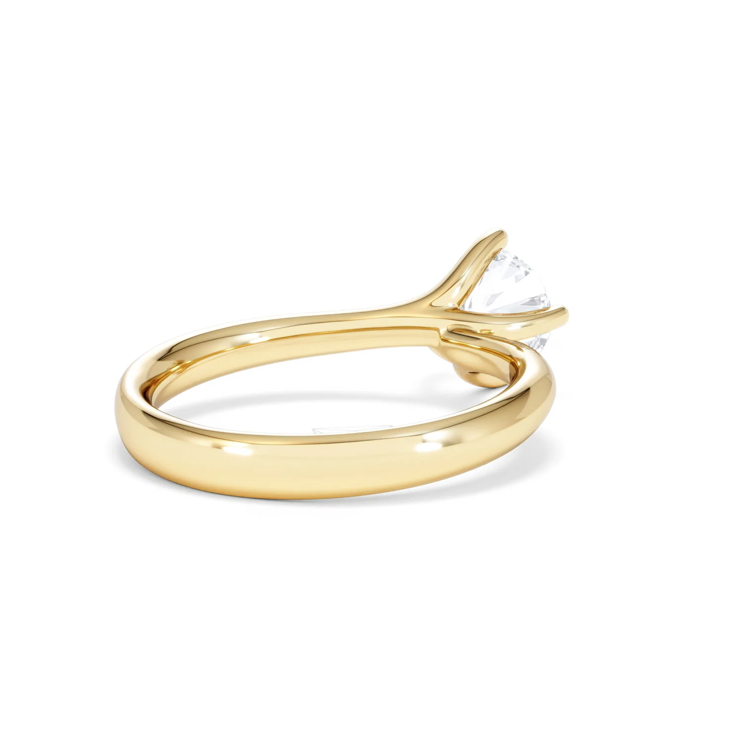 1 Carat Diamond Engagement Ring Lily Lab F/VS1 18K Gold IGI Certified - Image 40