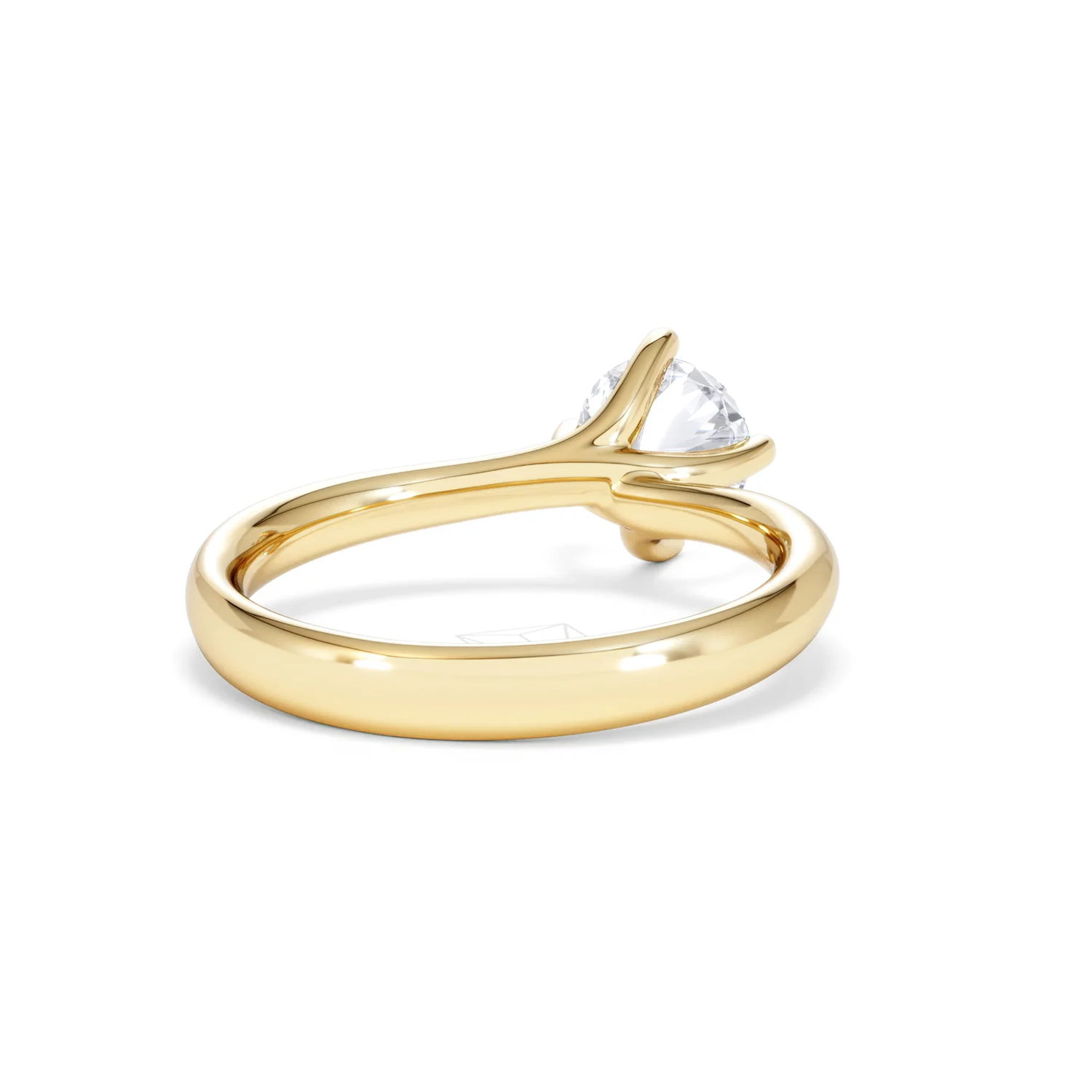 1 Carat Diamond Engagement Ring Lily Lab F/VS1 18K Gold IGI Certified - Image 43