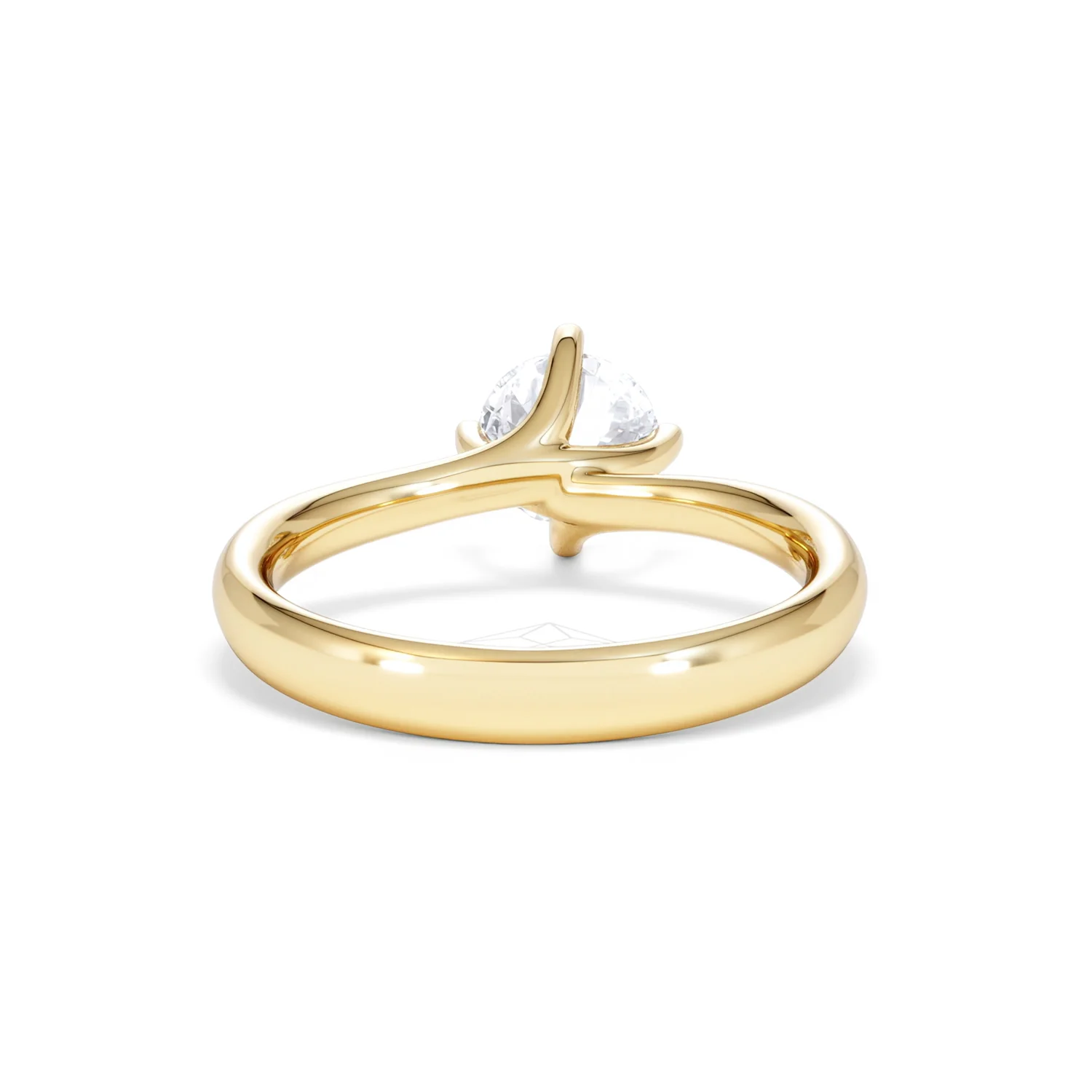 1 Carat Diamond Engagement Ring Lily Lab F/VS1 18K Gold IGI Certified - Image 47