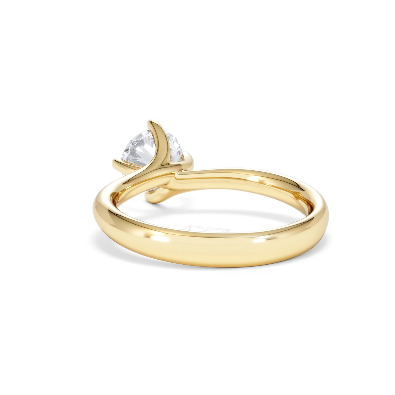 1 Carat Diamond Engagement Ring Lily Lab F/VS1 18K Gold IGI Certified - Image 53