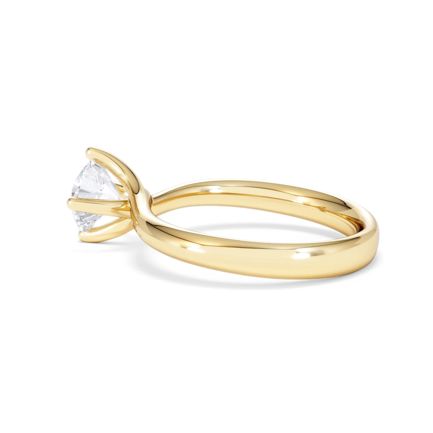 1 Carat Diamond Engagement Ring Lily Lab F/VS1 18K Gold IGI Certified - Image 64