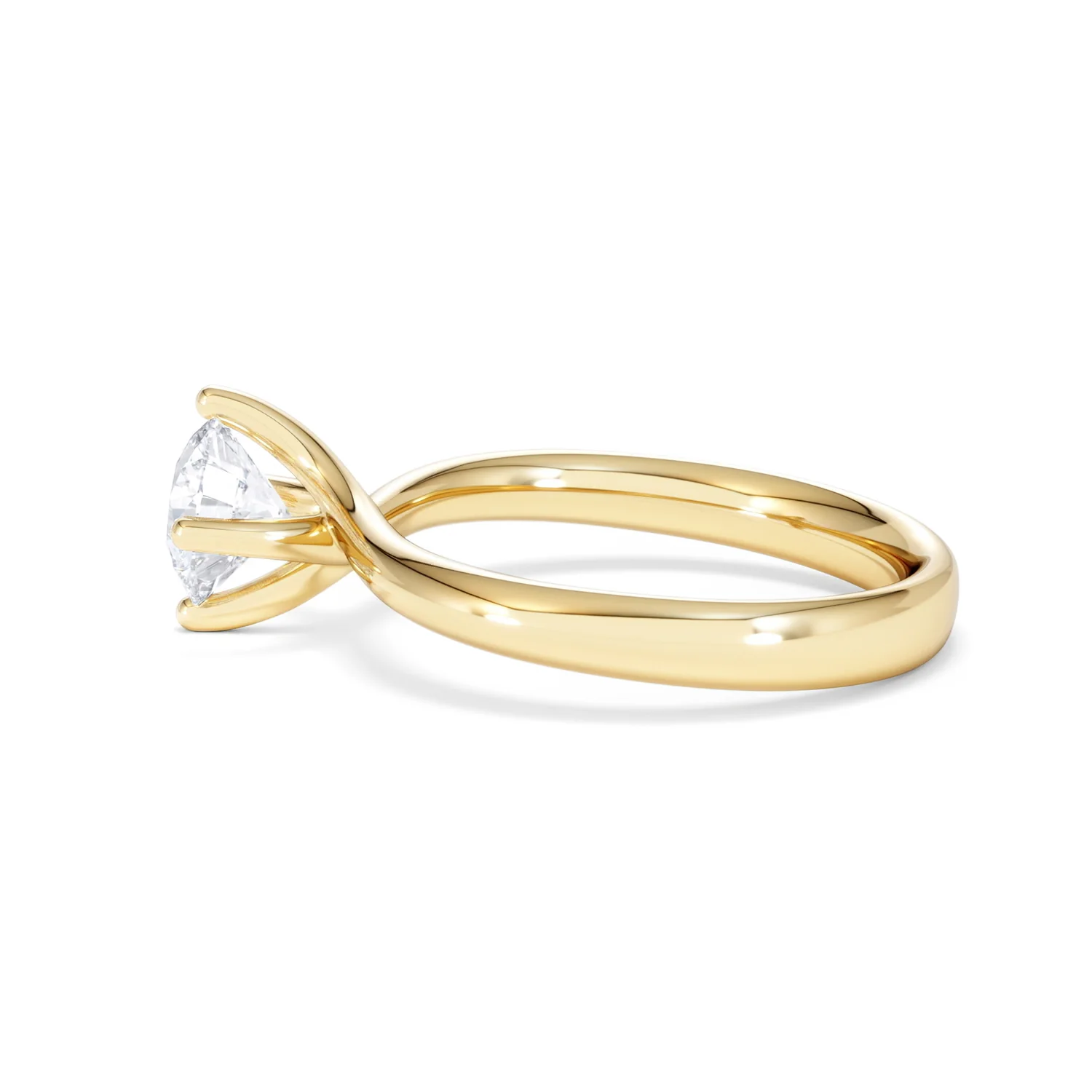 1 Carat Diamond Engagement Ring Lily Lab F/VS1 18K Gold IGI Certified - Image 67