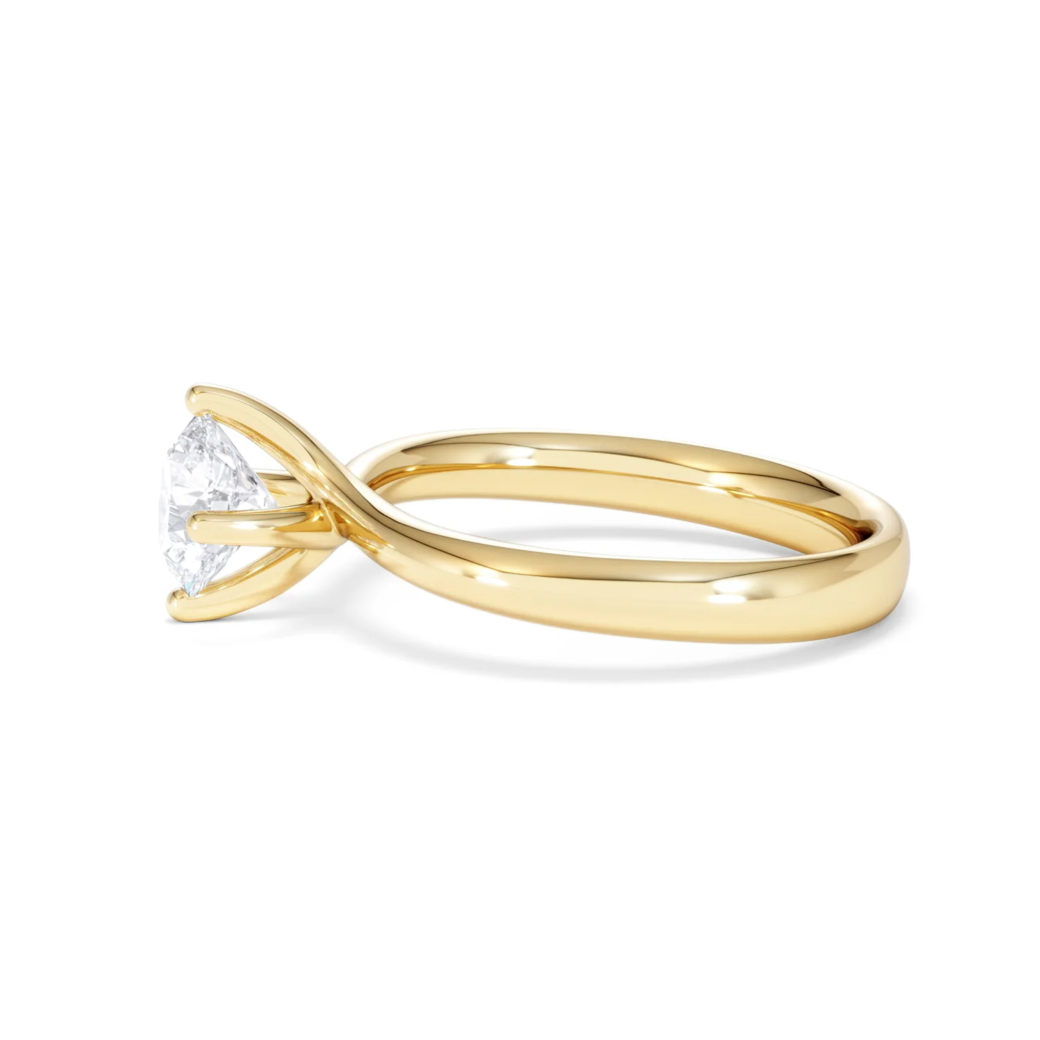 1 Carat Diamond Engagement Ring Lily Lab F/VS1 18K Gold IGI Certified - Image 70