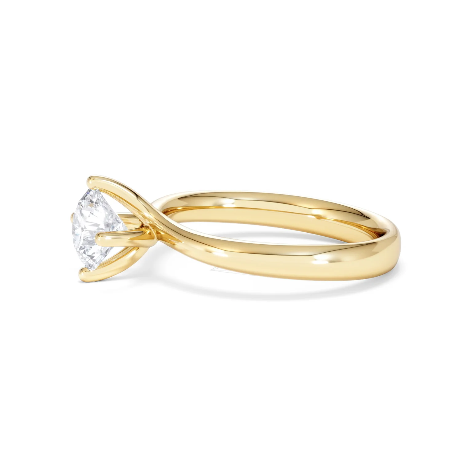 1 Carat Diamond Engagement Ring Lily Lab F/VS1 18K Gold IGI Certified - Image 72