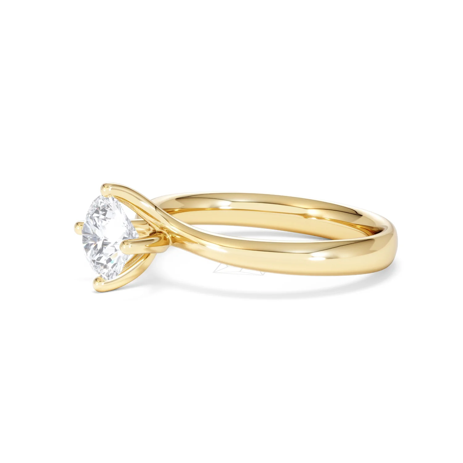 1 Carat Diamond Engagement Ring Lily Lab F/VS1 18K Gold IGI Certified - Image 75