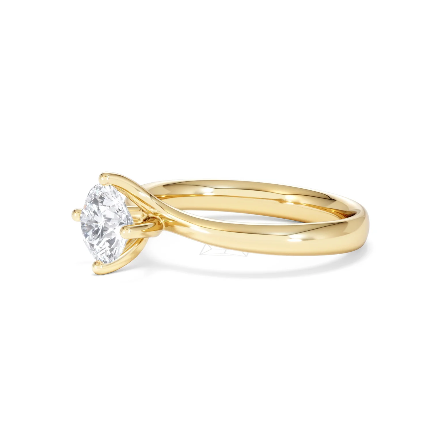 1 Carat Diamond Engagement Ring Lily Lab F/VS1 18K Gold IGI Certified - Image 76