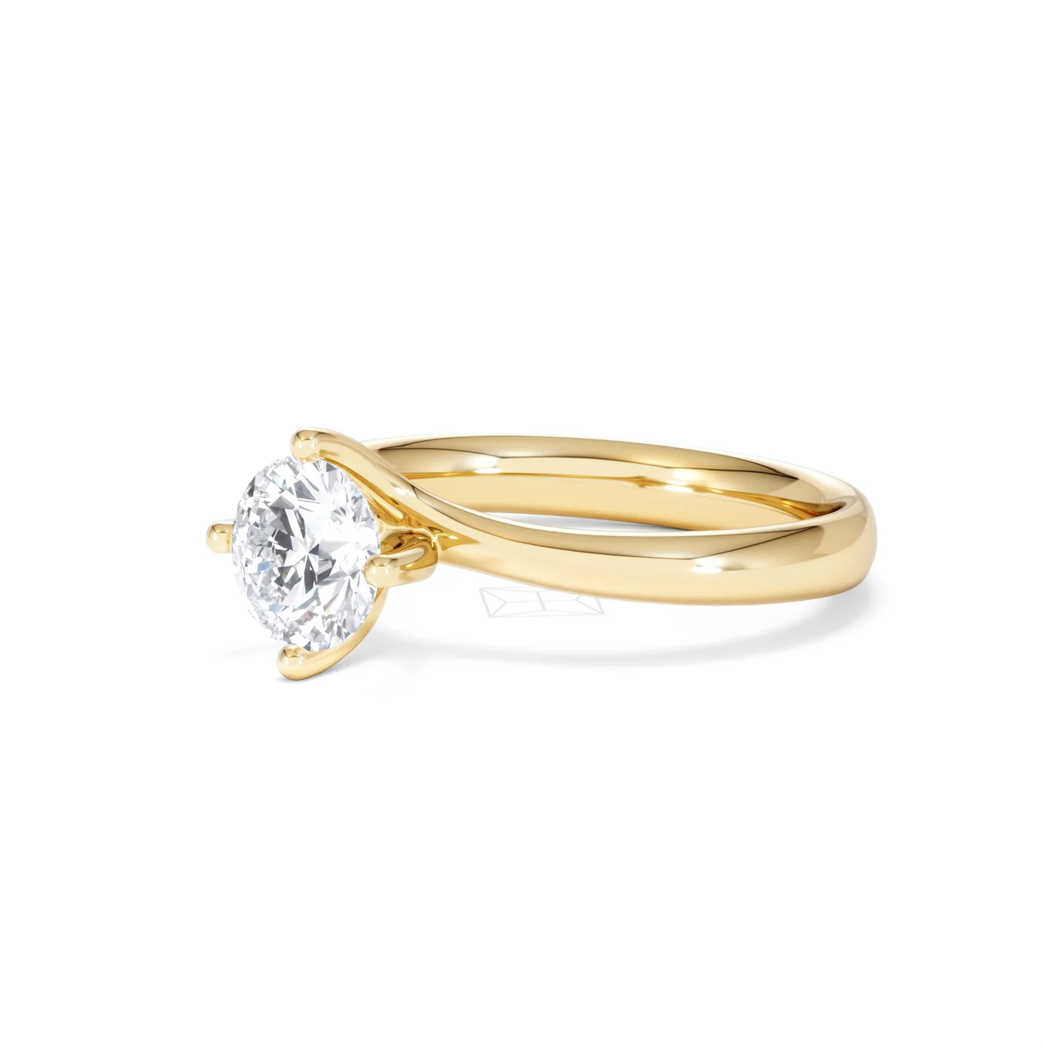 1 Carat Diamond Engagement Ring Lily Lab F/VS1 18K Gold IGI Certified - Image 79