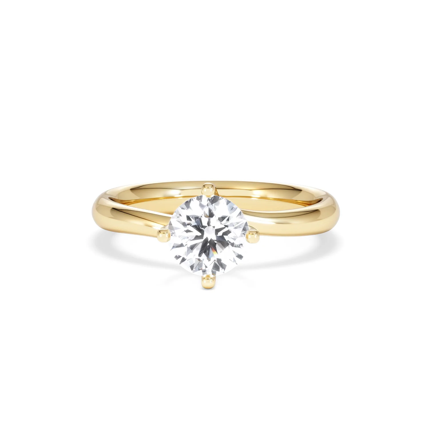 1 Carat Diamond Engagement Ring Lily Lab F/VS1 18K Gold IGI Certified - Image 87