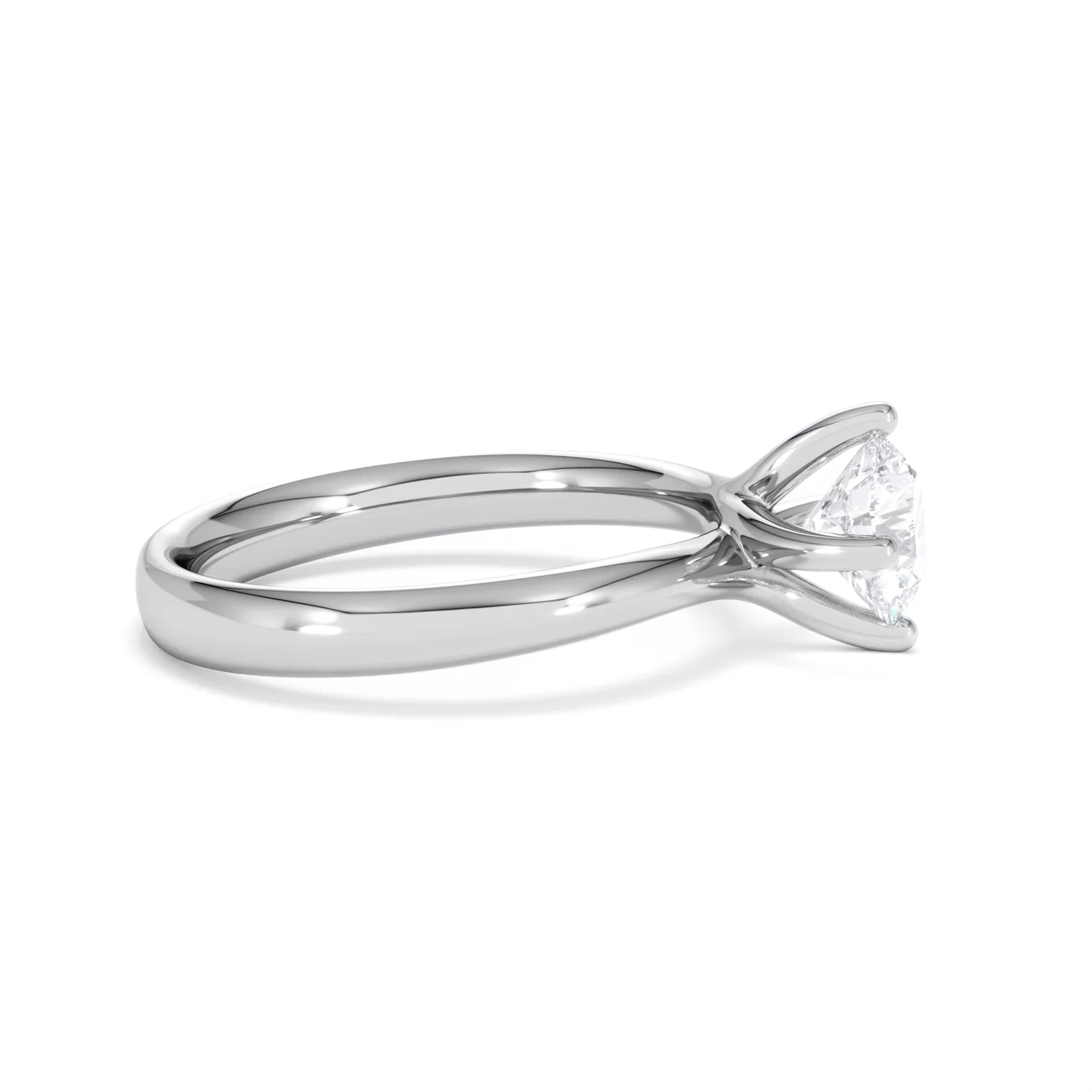 1 Carat Diamond Engagement Ring Lily Lab F/VS1 18K White Gold - Image 26