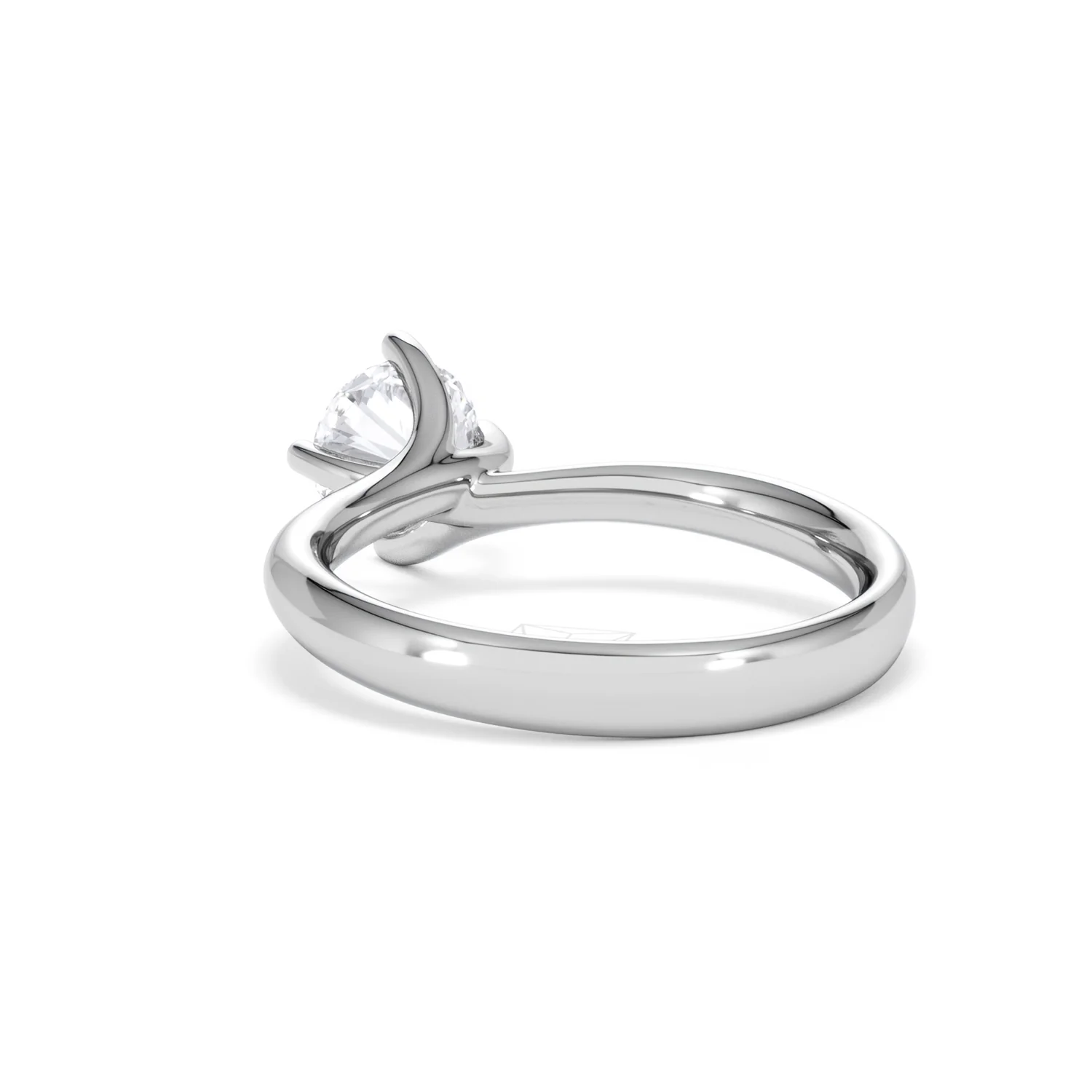 1 Carat Diamond Engagement Ring Lily Lab F/VS1 18K White Gold - Image 54
