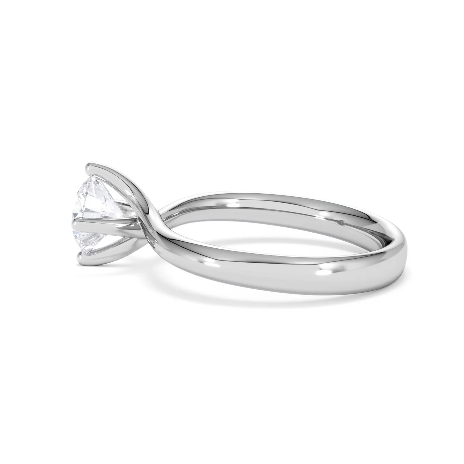1 Carat Diamond Engagement Ring Lily Lab F/VS1 18K White Gold - Image 66