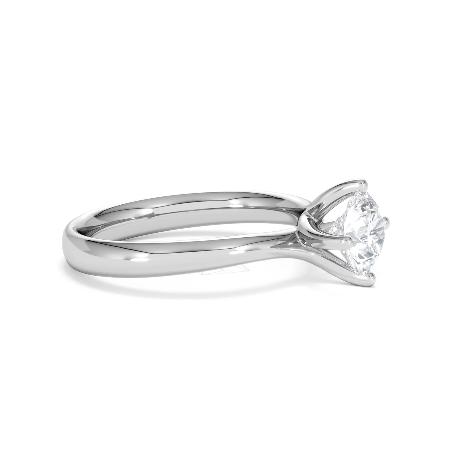 1 Carat Diamond Engagement Ring Lily Lab F/VS1 Platinum IGI Certified - Image 22
