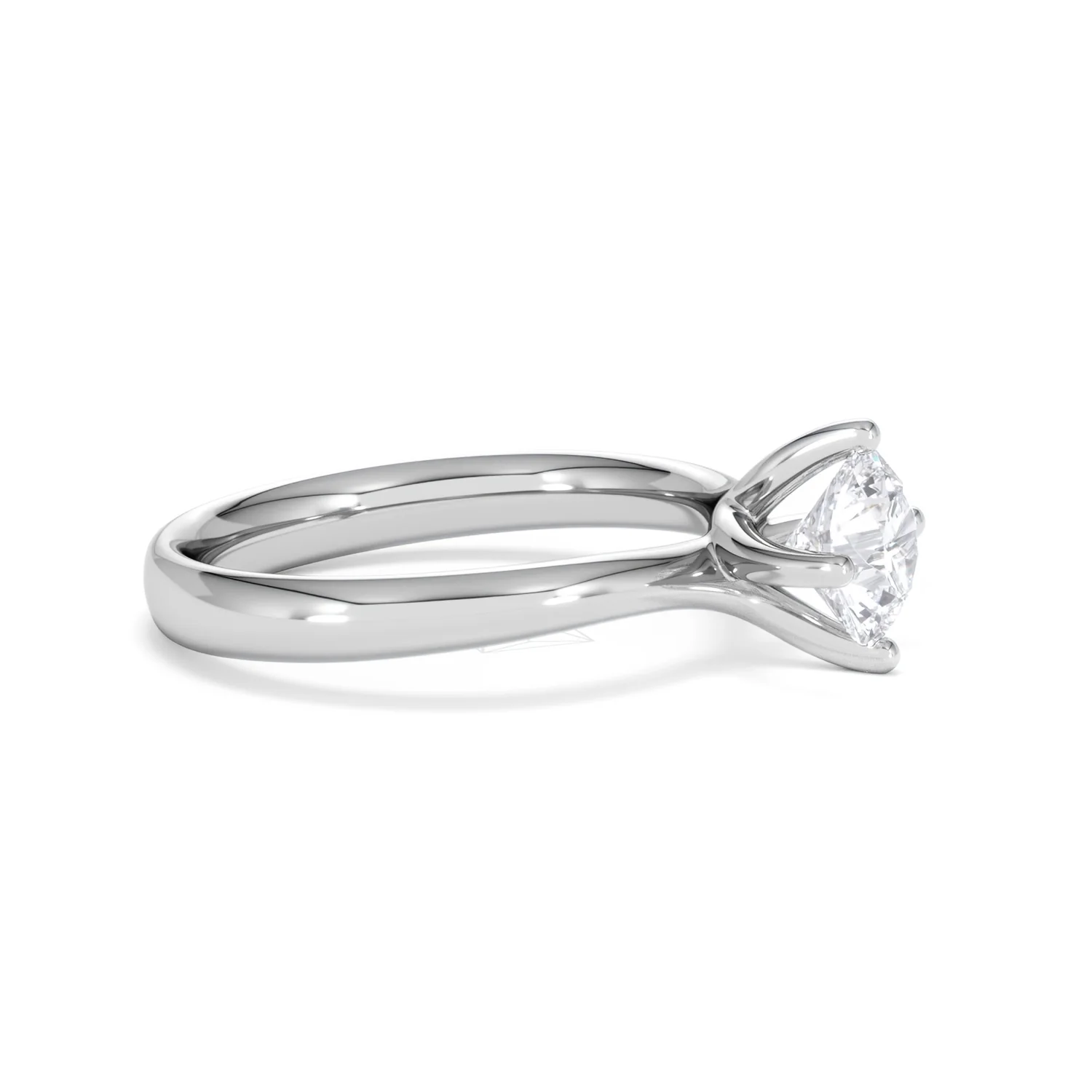 1 Carat Diamond Engagement Ring Lily Lab F/VS1 Platinum IGI Certified - Image 23