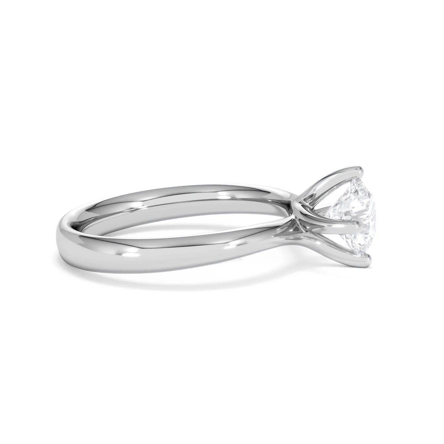 1 Carat Diamond Engagement Ring Lily Lab F/VS1 Platinum IGI Certified - Image 25