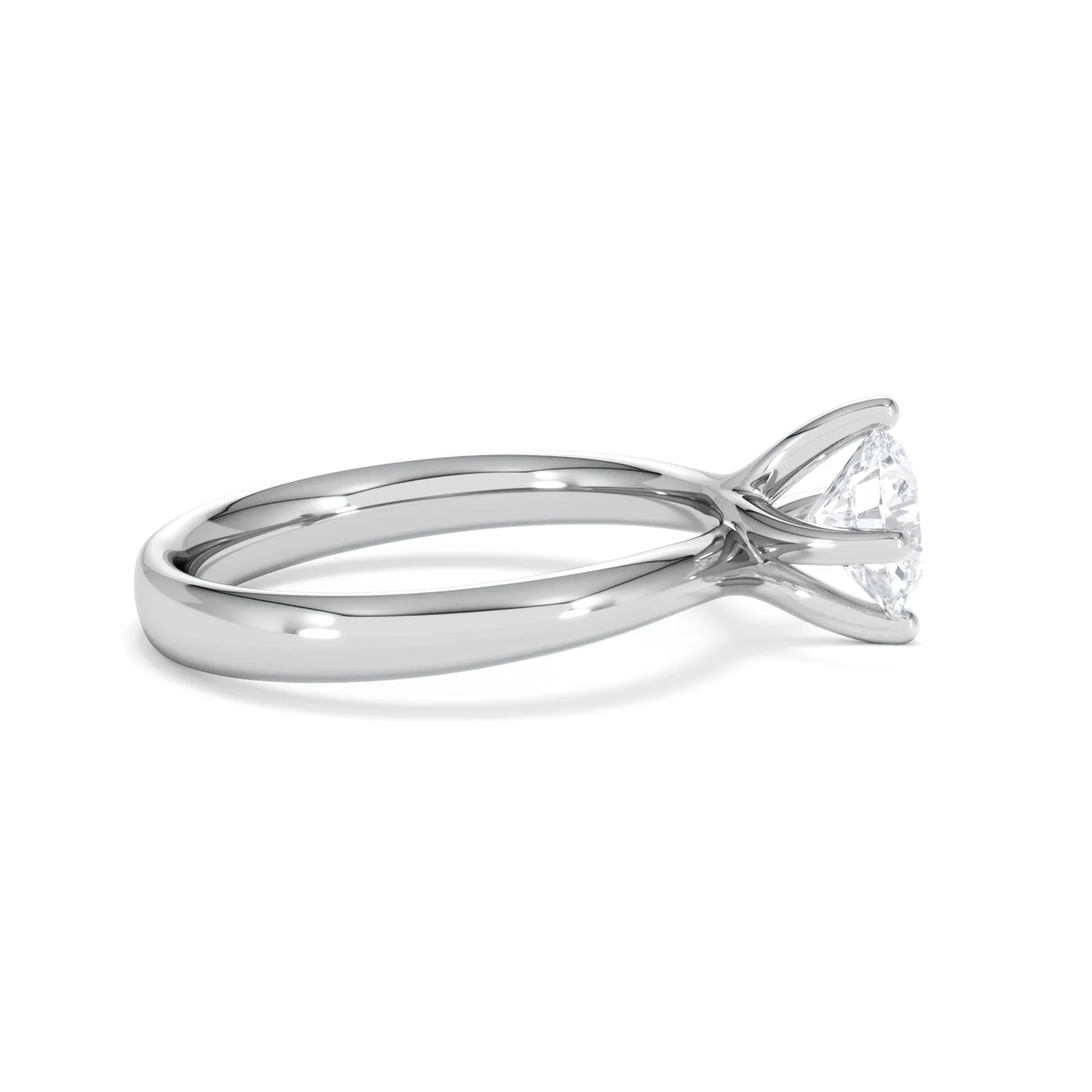 1 Carat Diamond Engagement Ring Lily Lab F/VS1 Platinum IGI Certified - Image 27