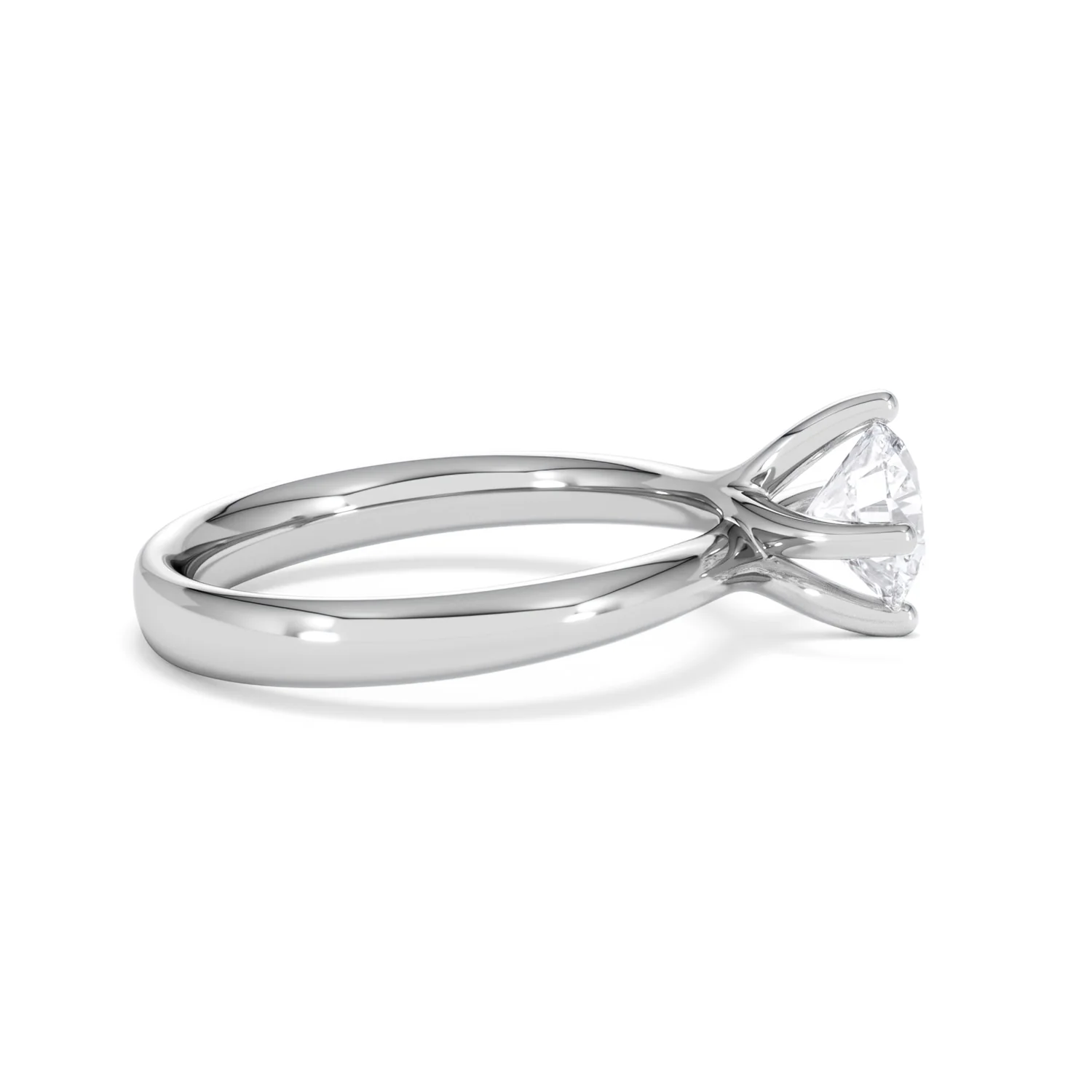 1 Carat Diamond Engagement Ring Lily Lab F/VS1 Platinum IGI Certified - Image 28