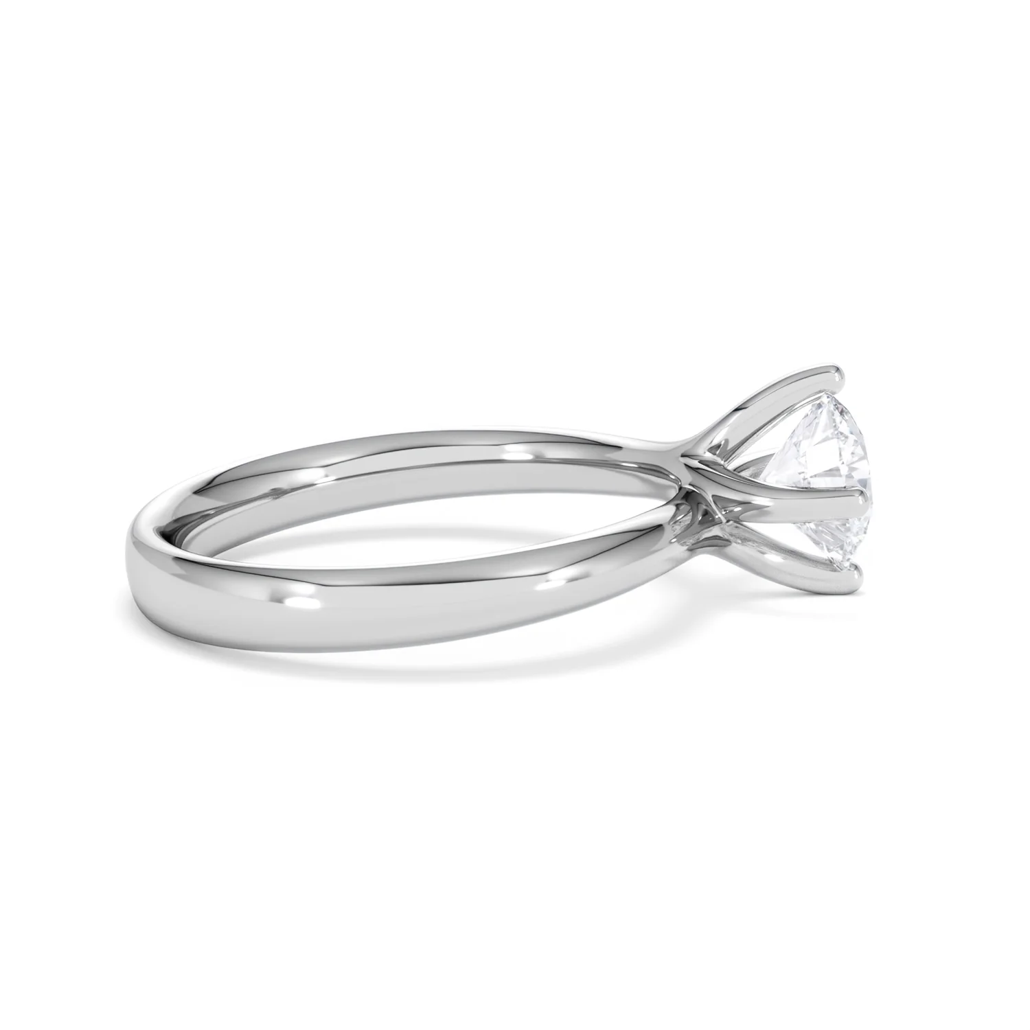 1 Carat Diamond Engagement Ring Lily Lab F/VS1 Platinum IGI Certified - Image 29